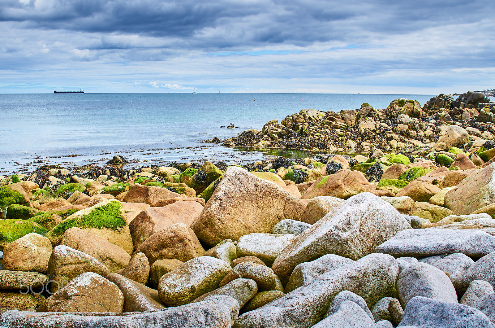 Tamron SP 24-70mm F2.8 Di VC USD sample photo. Rocky beach in ireland photography