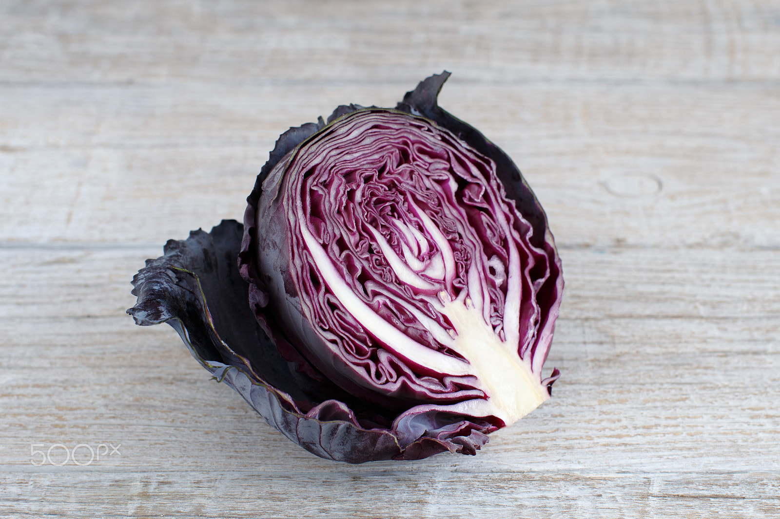 Canon EOS 650D (EOS Rebel T4i / EOS Kiss X6i) sample photo. Red cabbage with a knife photography