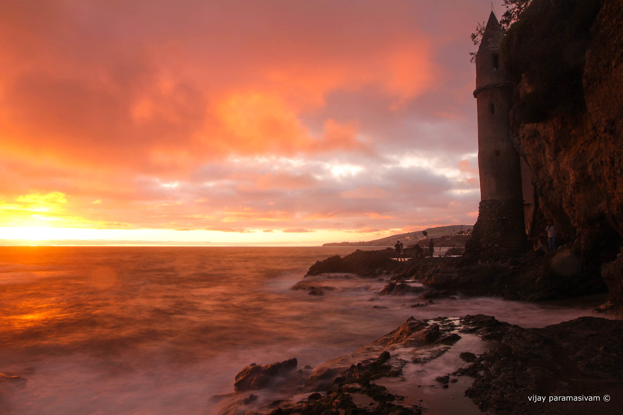 Canon EF 16-35mm F2.8L II USM sample photo. Gorgeous sunset - laguna beach photography
