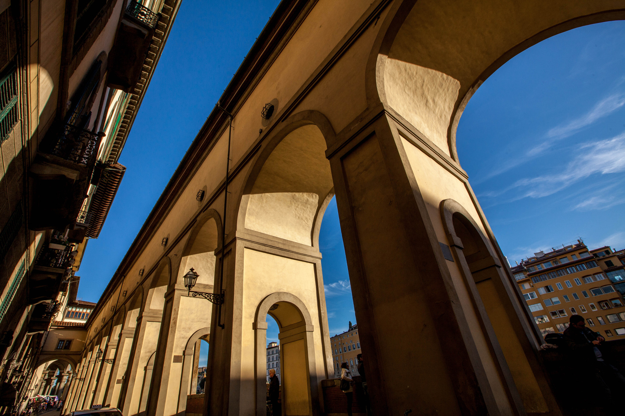 Canon EF 16-35mm F2.8L II USM sample photo. Corridoio vasariano photography