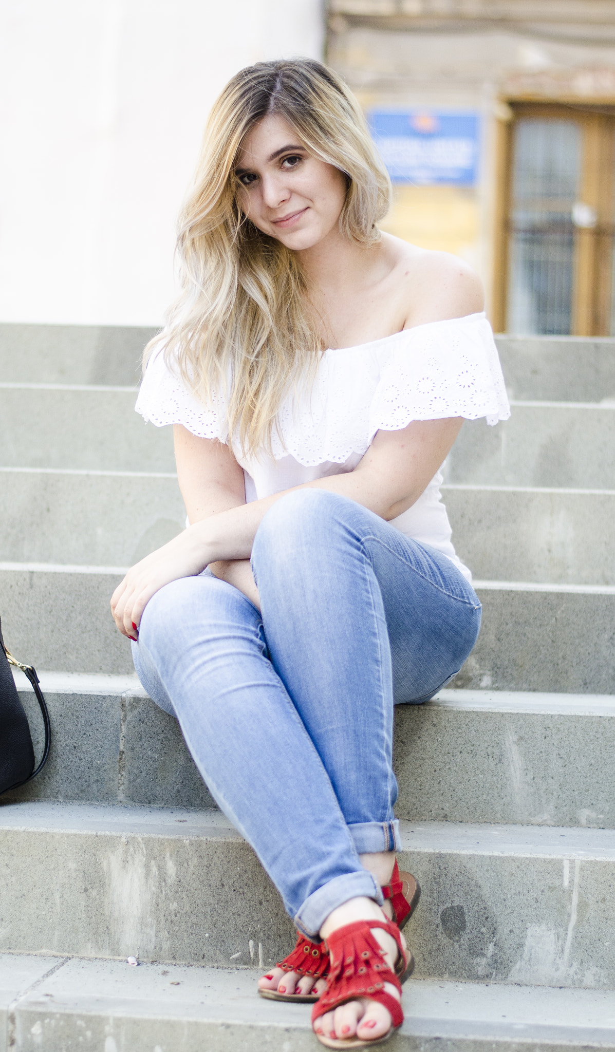Nikon D5100 + Nikon AF-S Nikkor 50mm F1.8G sample photo. Love for summer and bardot tops photography