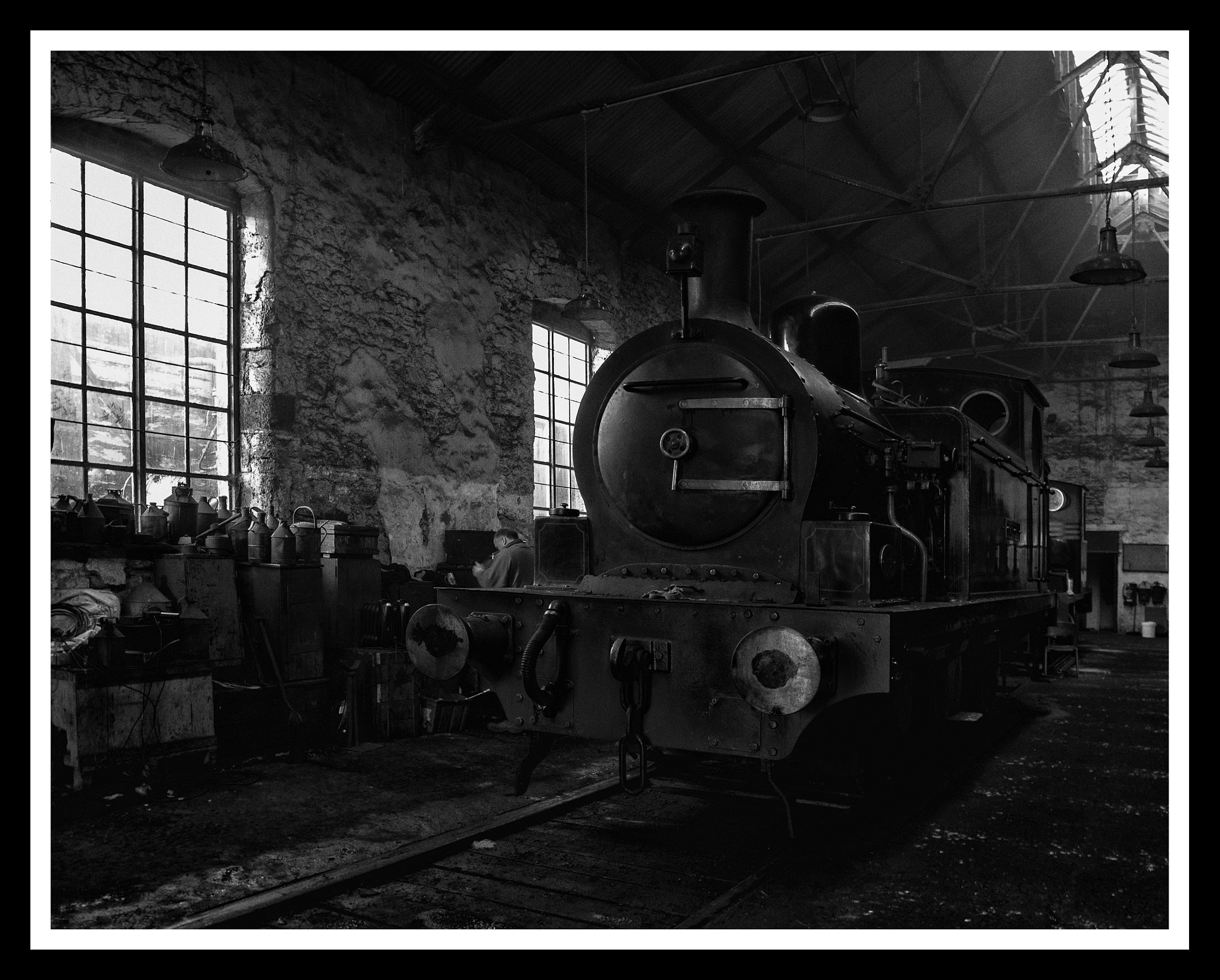 Canon EF-S 17-55mm F2.8 IS USM sample photo. Tanfield engine shed photography