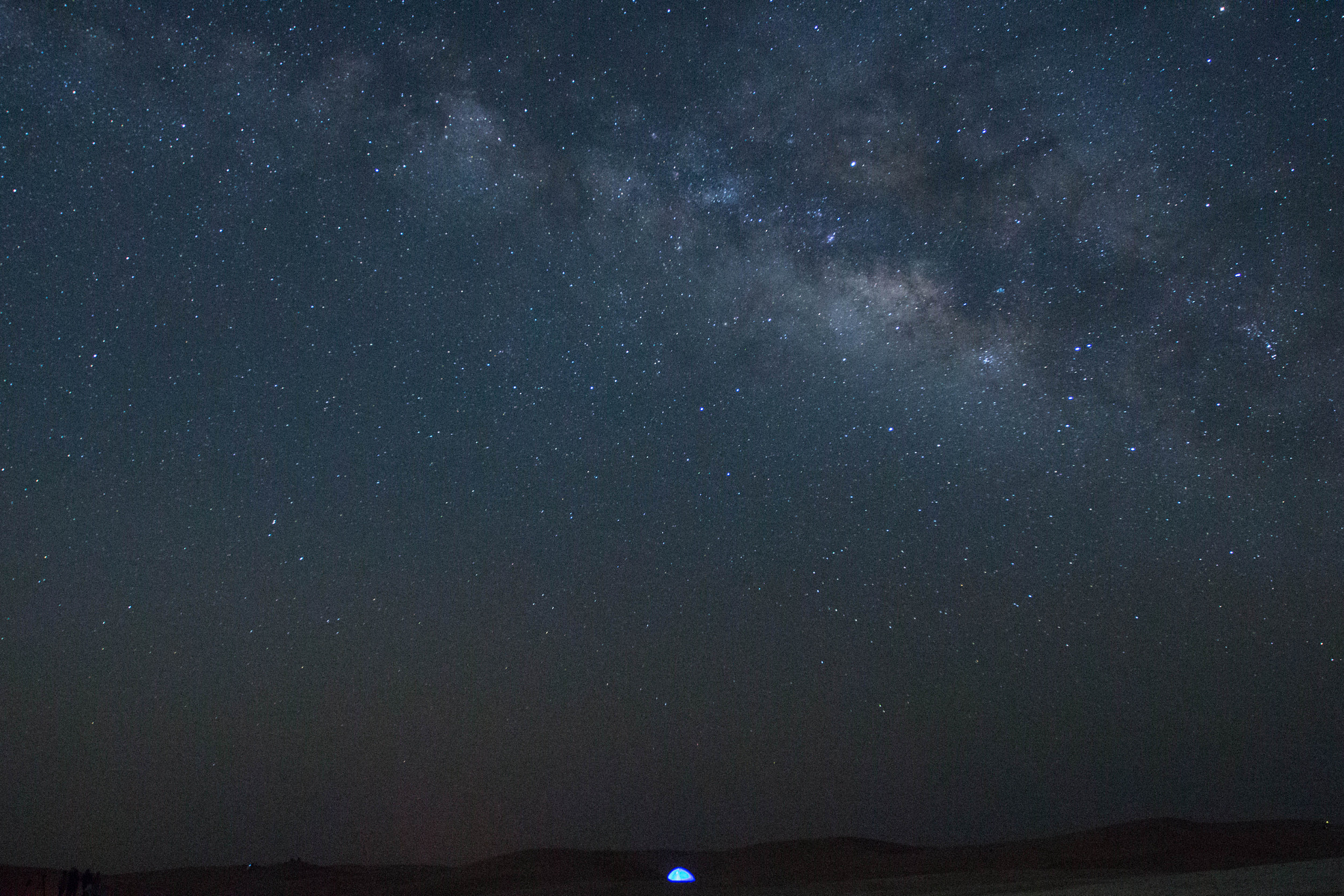 Canon EOS 700D (EOS Rebel T5i / EOS Kiss X7i) + Canon EF 16-35mm F2.8L II USM sample photo. The milkyway path photography