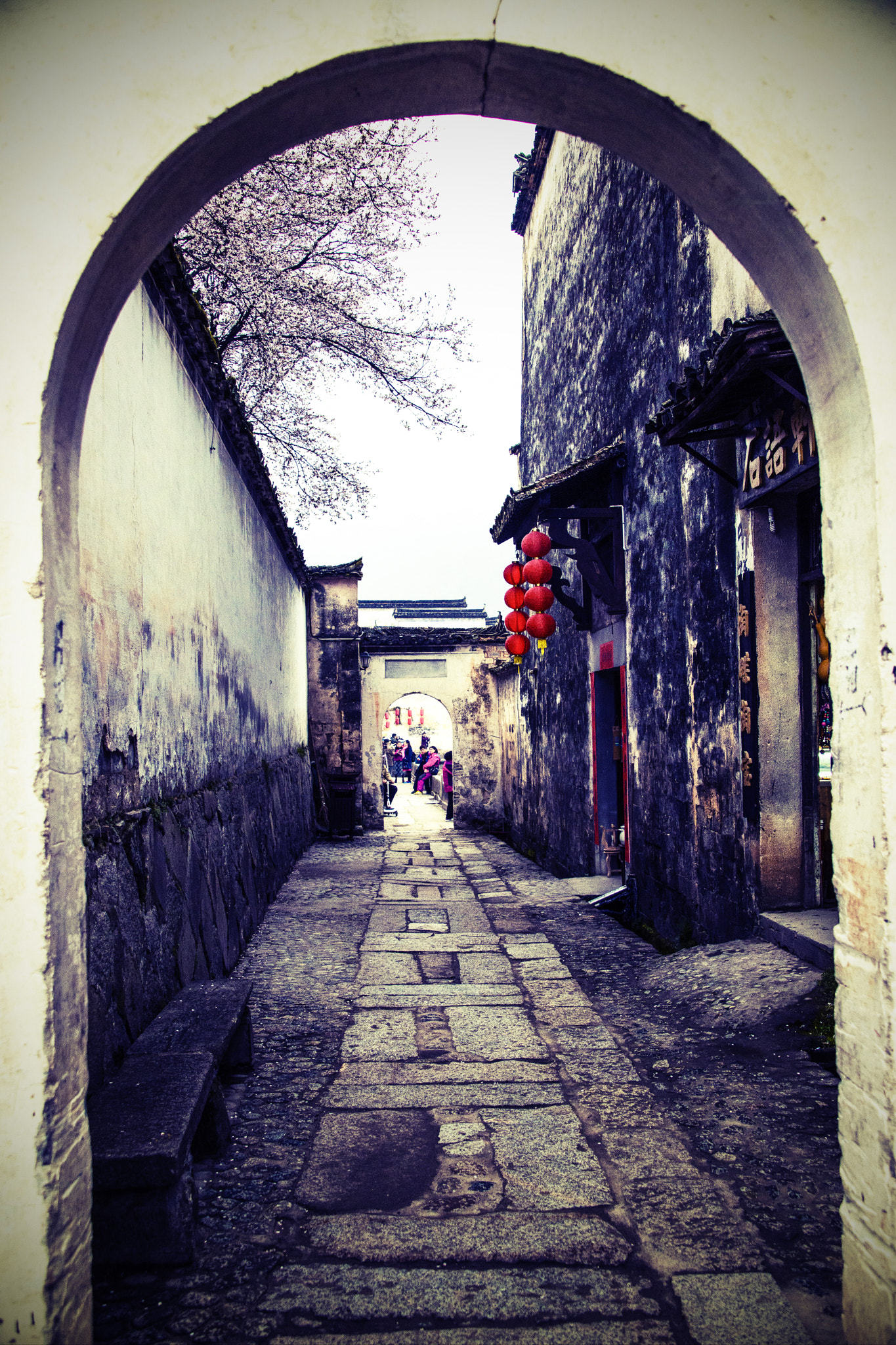 Nikon D800 sample photo. Ancient town inside 01 photography