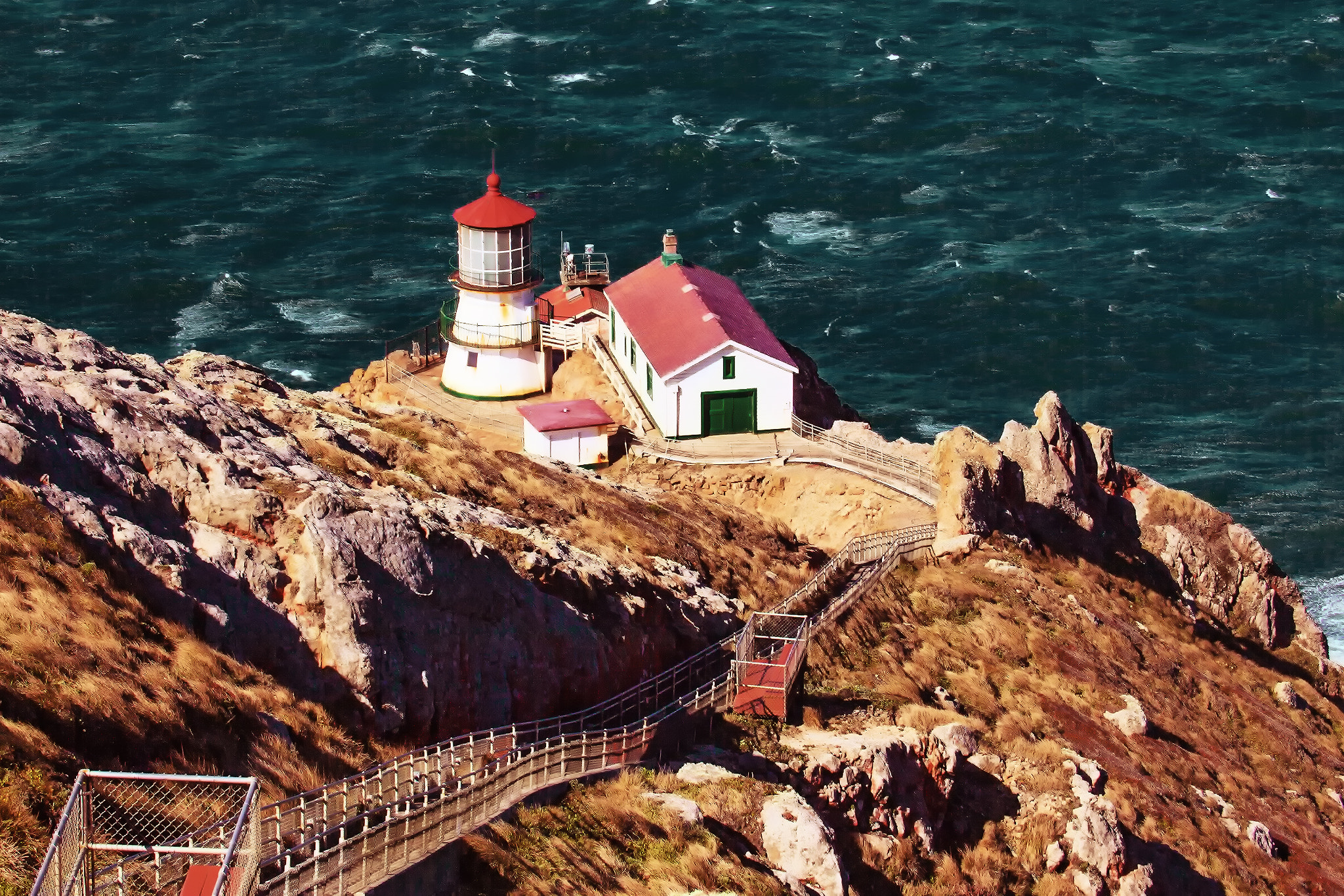 Canon EF 100-400mm F4.5-5.6L IS USM sample photo. Point reyes lighthouse photography