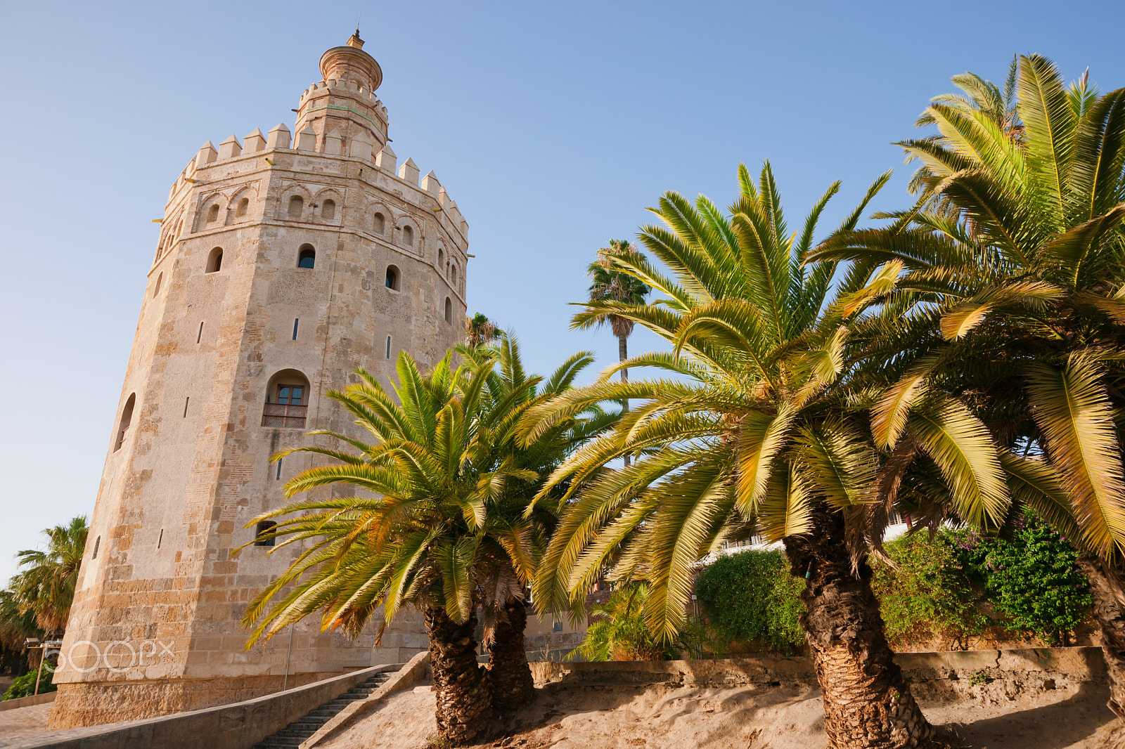 Sony Alpha DSLR-A900 + Sony Vario-Sonnar T* 16-35mm F2.8 ZA SSM sample photo. The torre del oro in seville, southern spain. photography