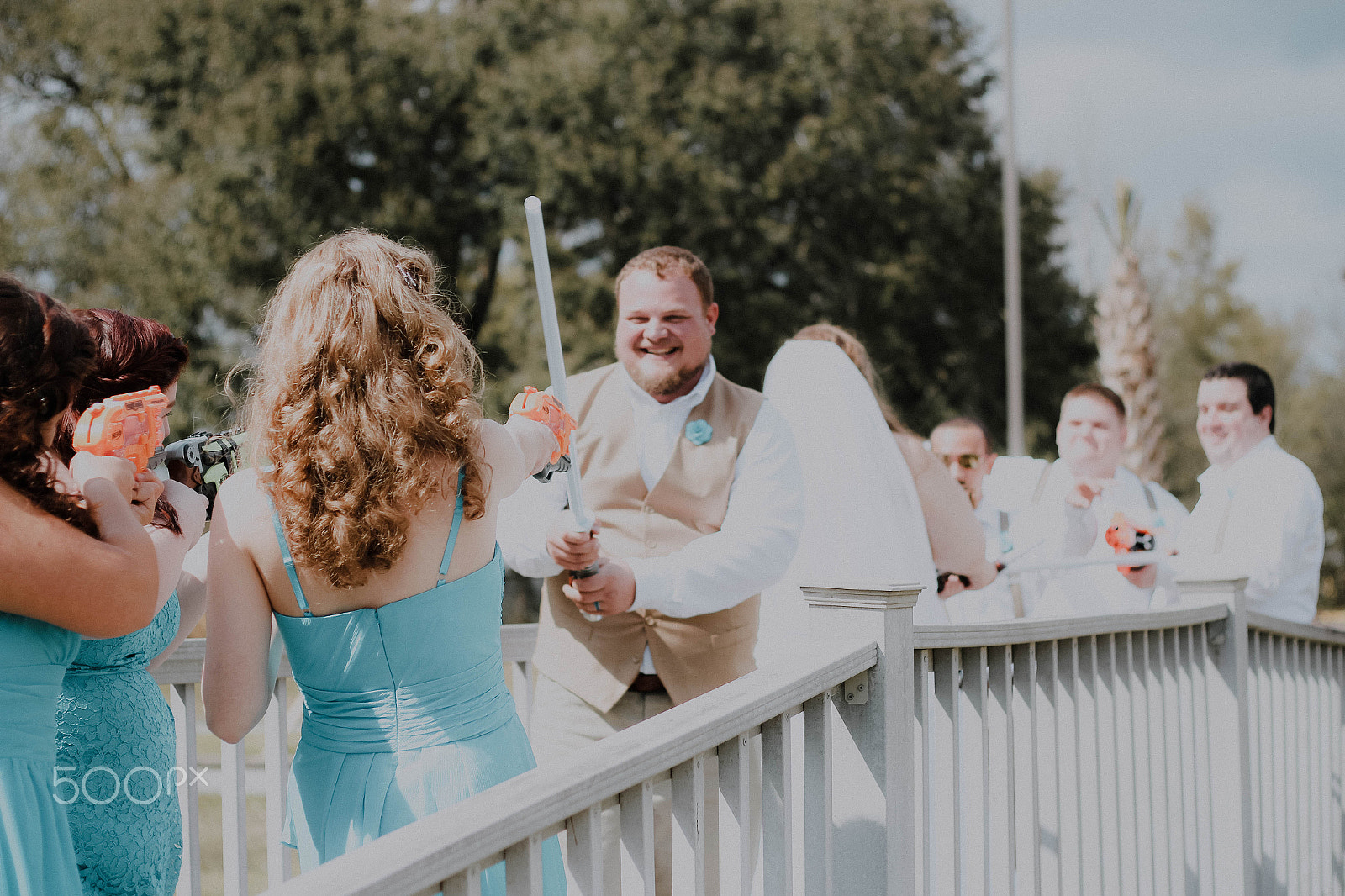 Canon EF 50mm F1.8 II sample photo. Star wars wedding photography