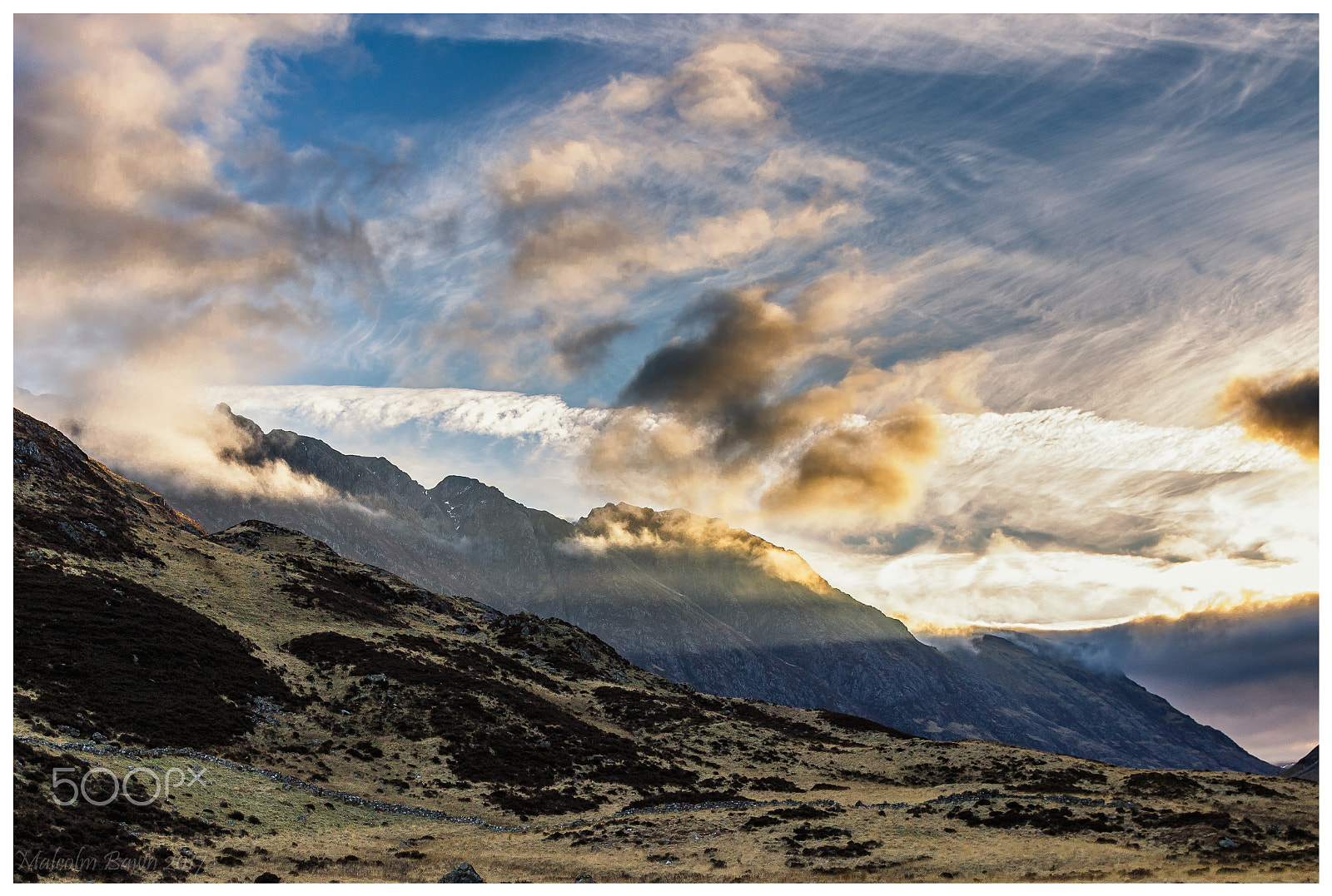 Canon EOS 760D (EOS Rebel T6s / EOS 8000D) + Canon EF 24-105mm F4L IS USM sample photo. Aonach eagach photography