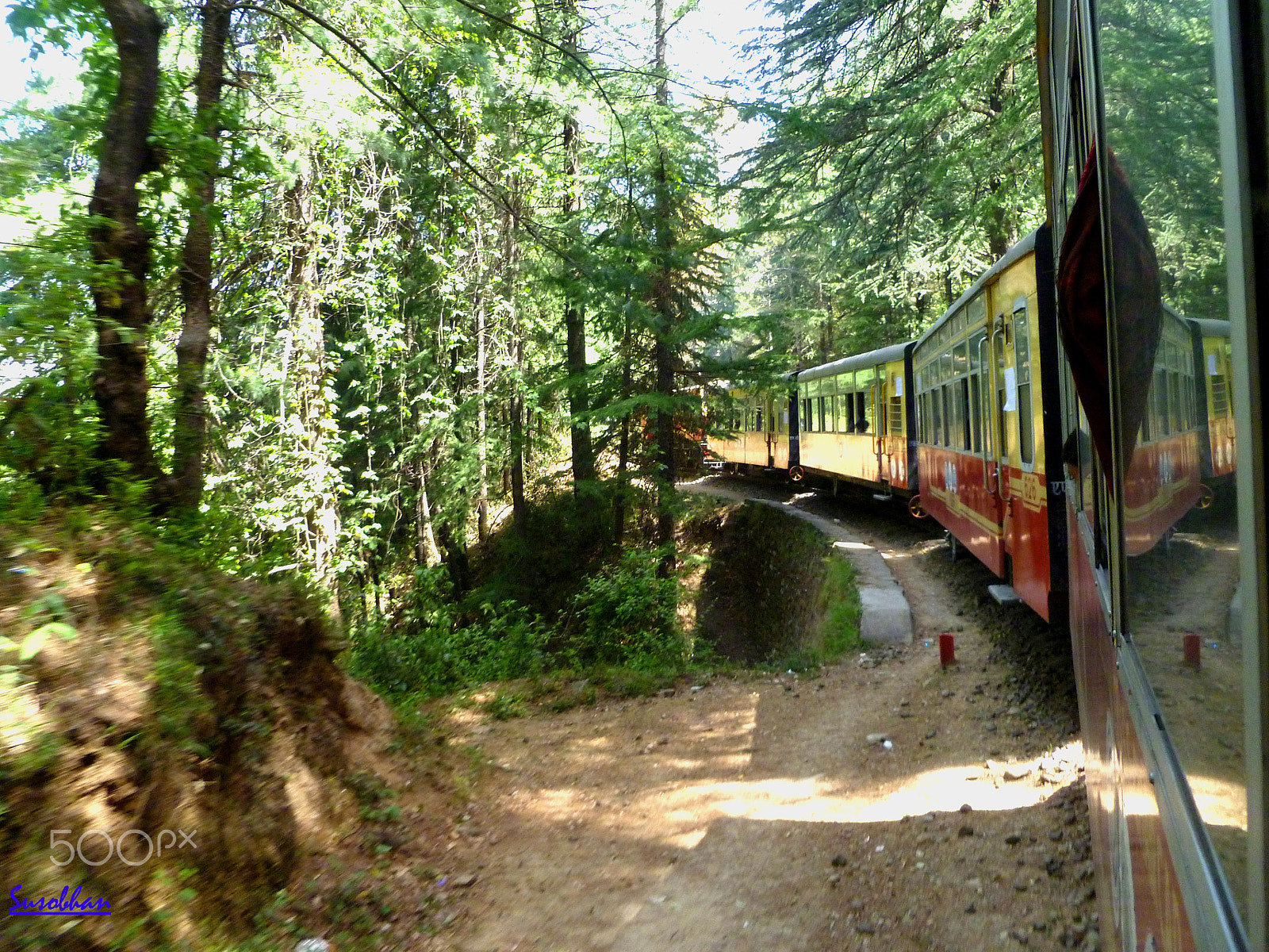 Panasonic DMC-FH20 sample photo. Kalka-shimla railway, india photography