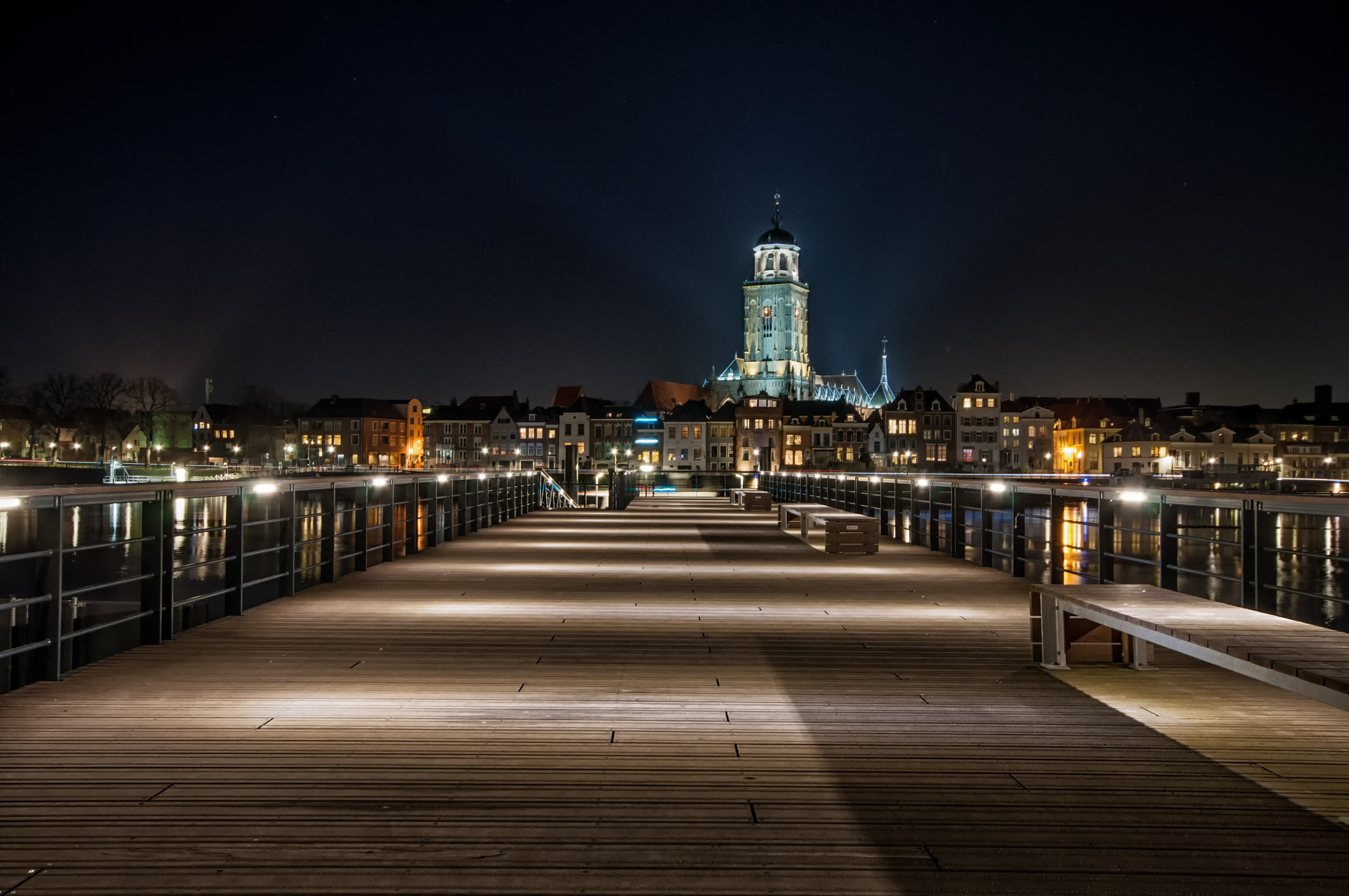 Sigma 10-20mm F4-5.6 EX DC HSM sample photo. Deventer night view.  photography