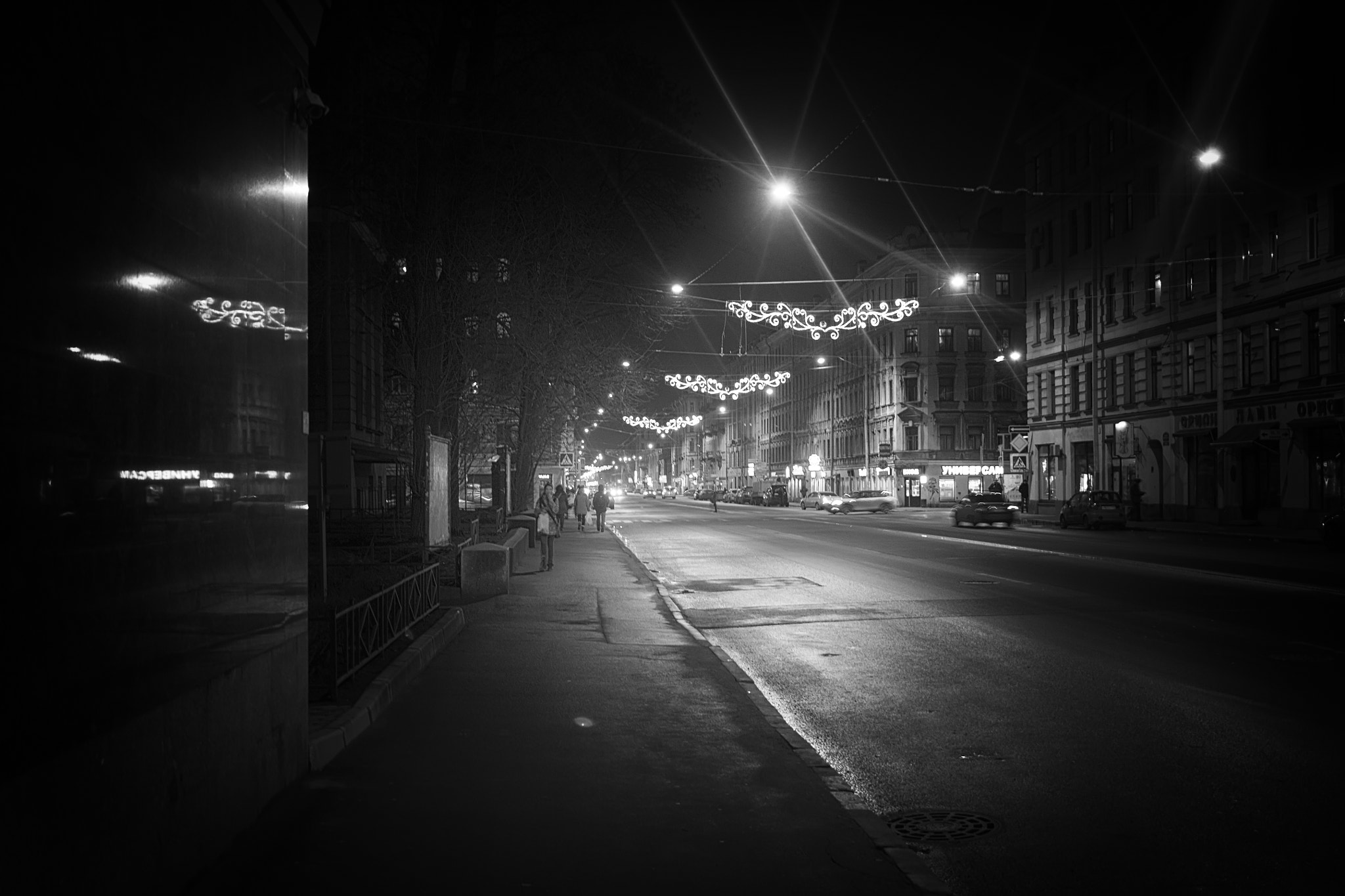 Canon EF-S 24mm F2.8 STM sample photo. Rhythm of the evening streets - Ритм вечерних улиц photography