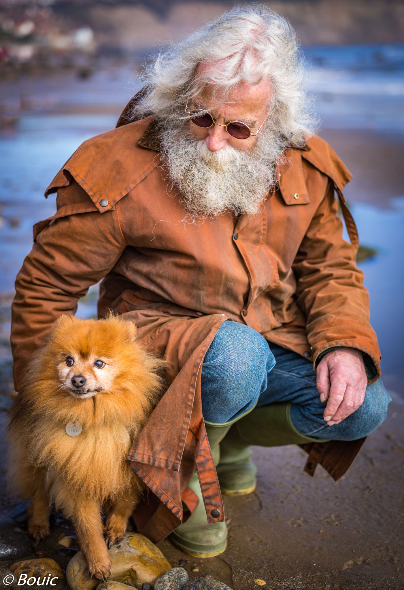 Leica S (TYP 006) sample photo. One man and his dog photography