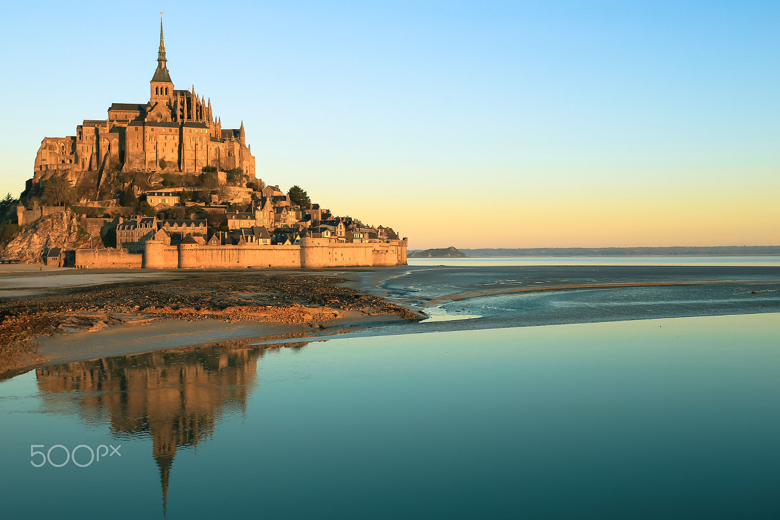 Canon EF 16-35mm F2.8L II USM sample photo. Mont st. michel photography