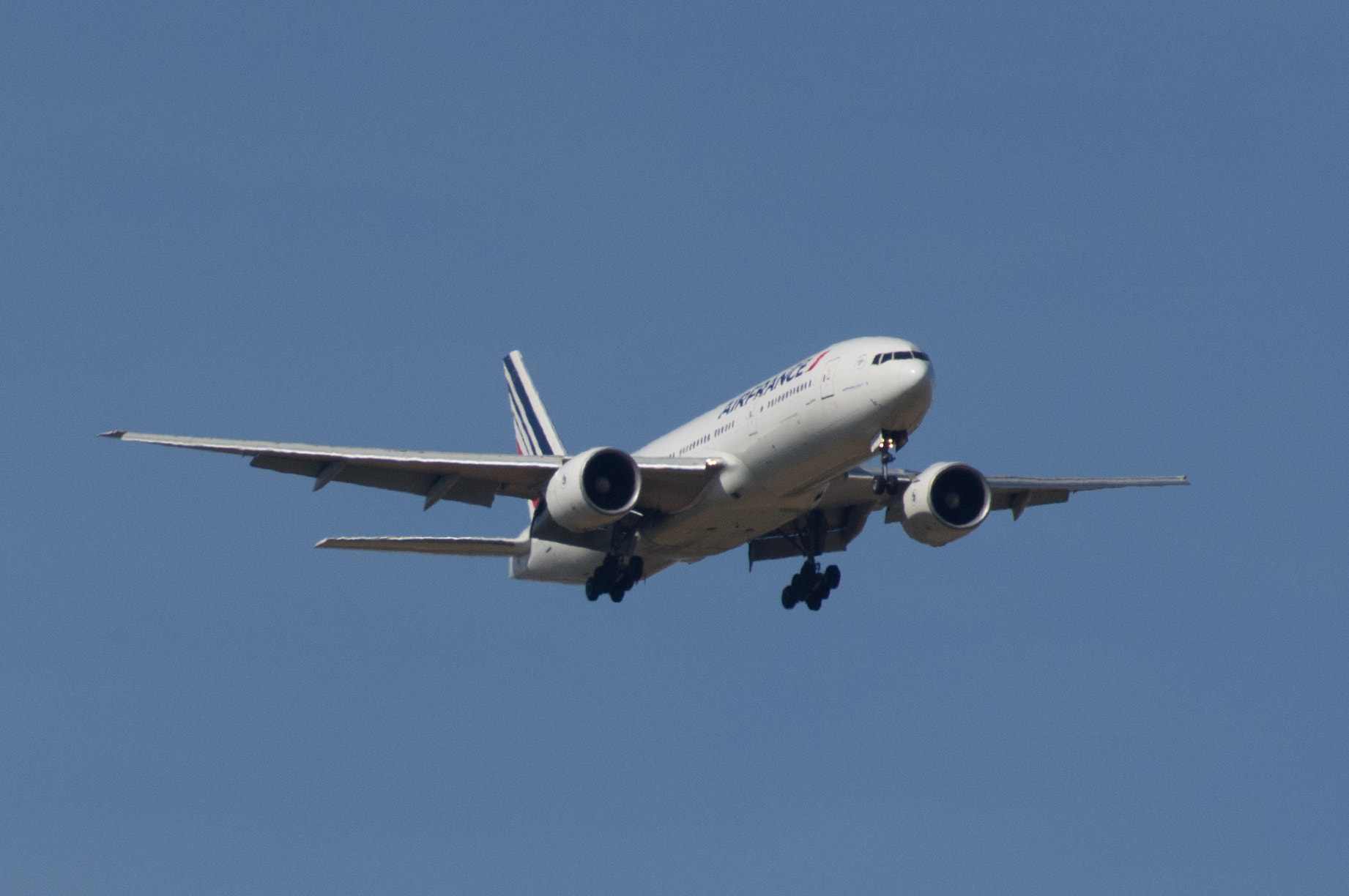 Pentax K-r sample photo. Air france 777-200er photography