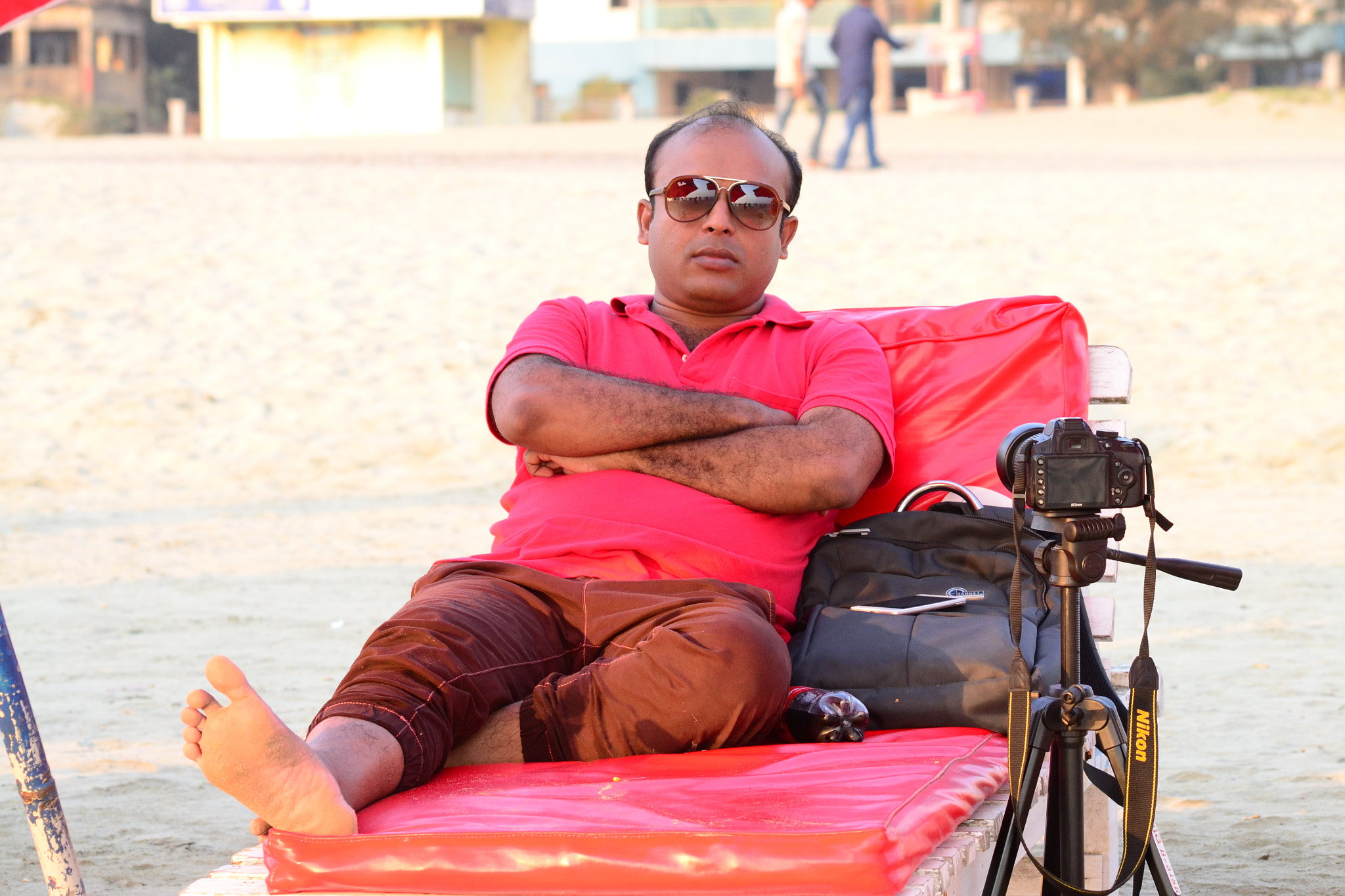 Sigma 70-300mm F4-5.6 APO DG Macro sample photo. I'm cox's bazar beach photography