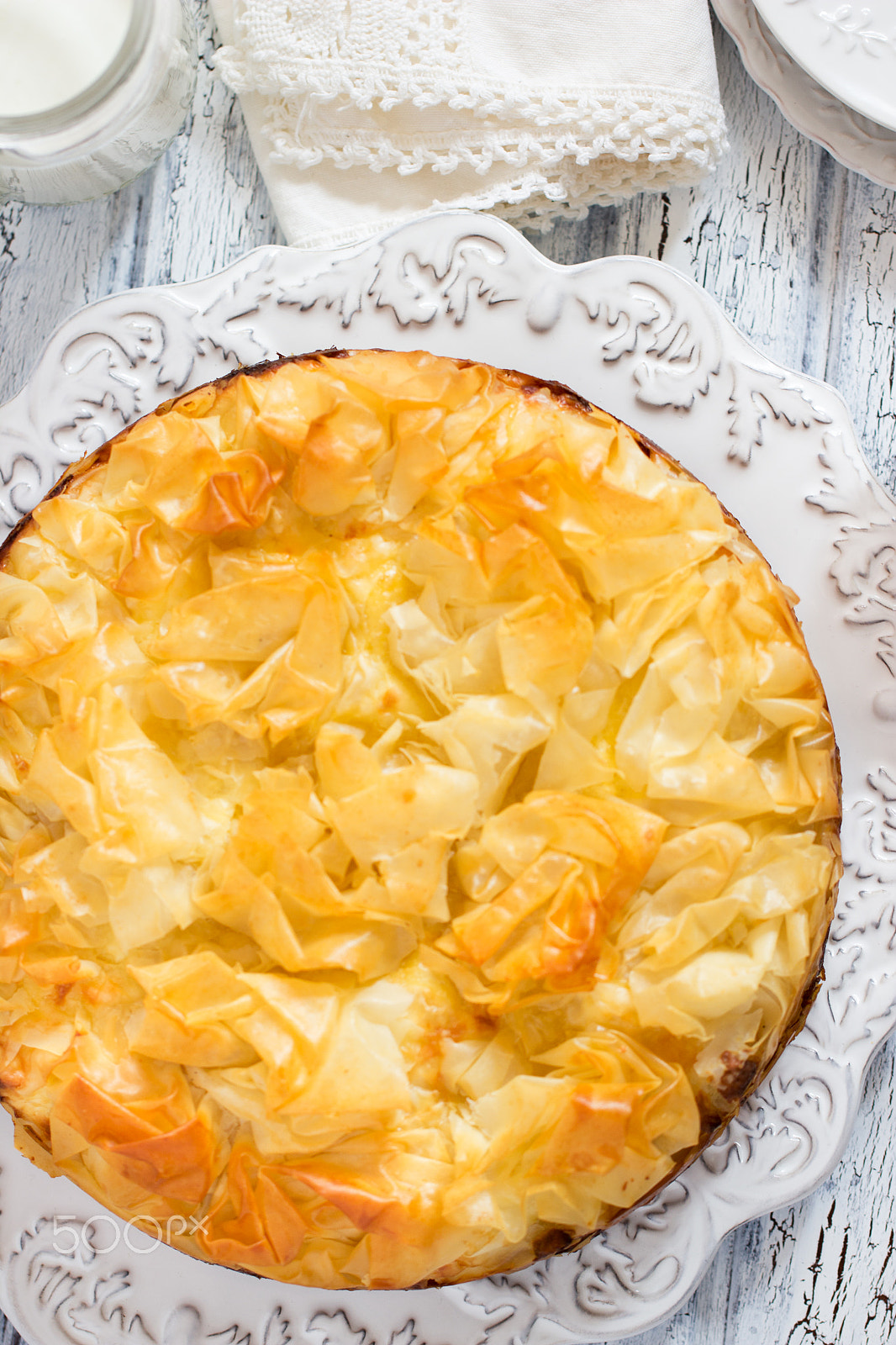Canon EF 100mm F2.8L Macro IS USM sample photo. Traditional bulgarian cheese filo pie photography