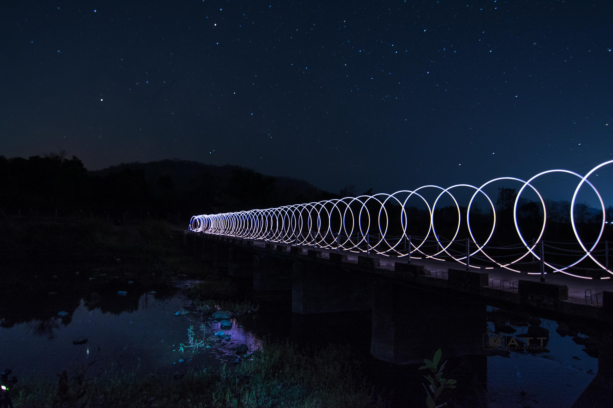 Nikon D7100 sample photo. Light painting photography photography