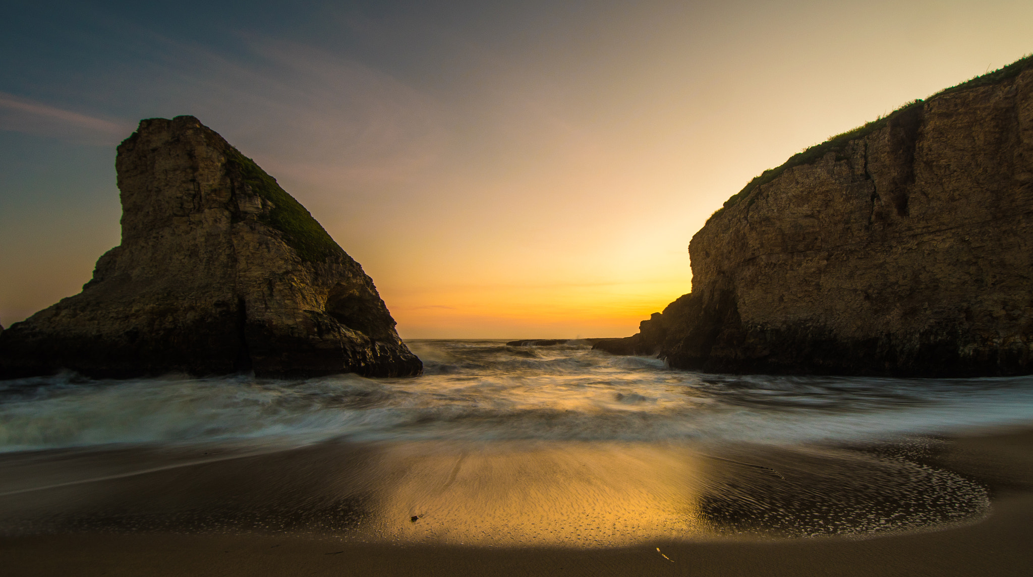 Nikon D5500 sample photo. Shark fin cove photography