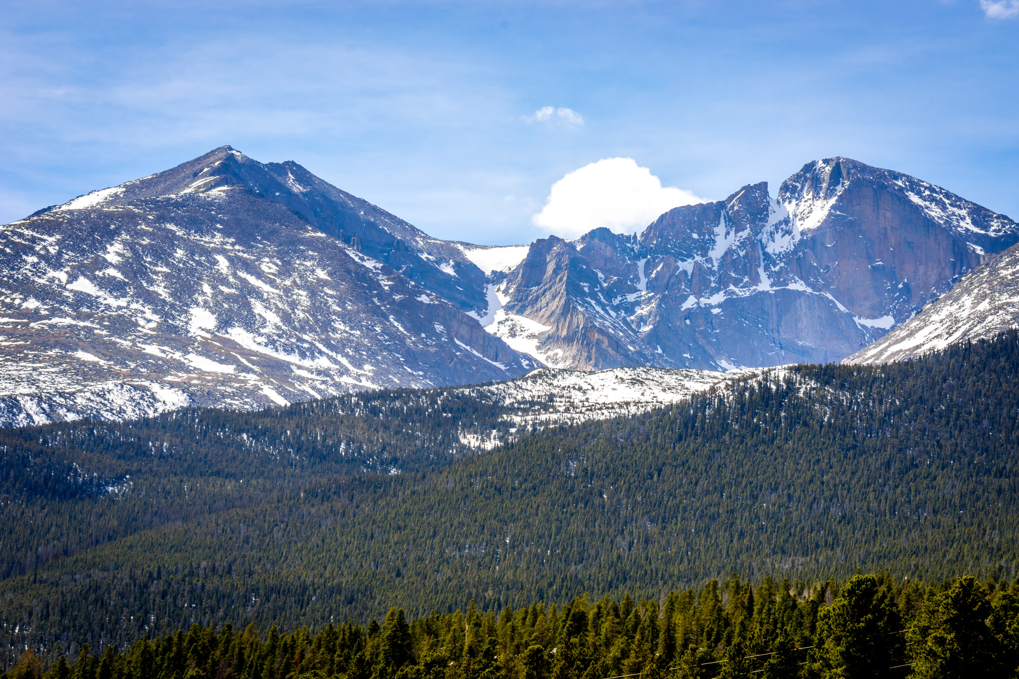 Sony FE 70-300mm F4.5-5.6 G OSS sample photo. Rocky mountain national park photography