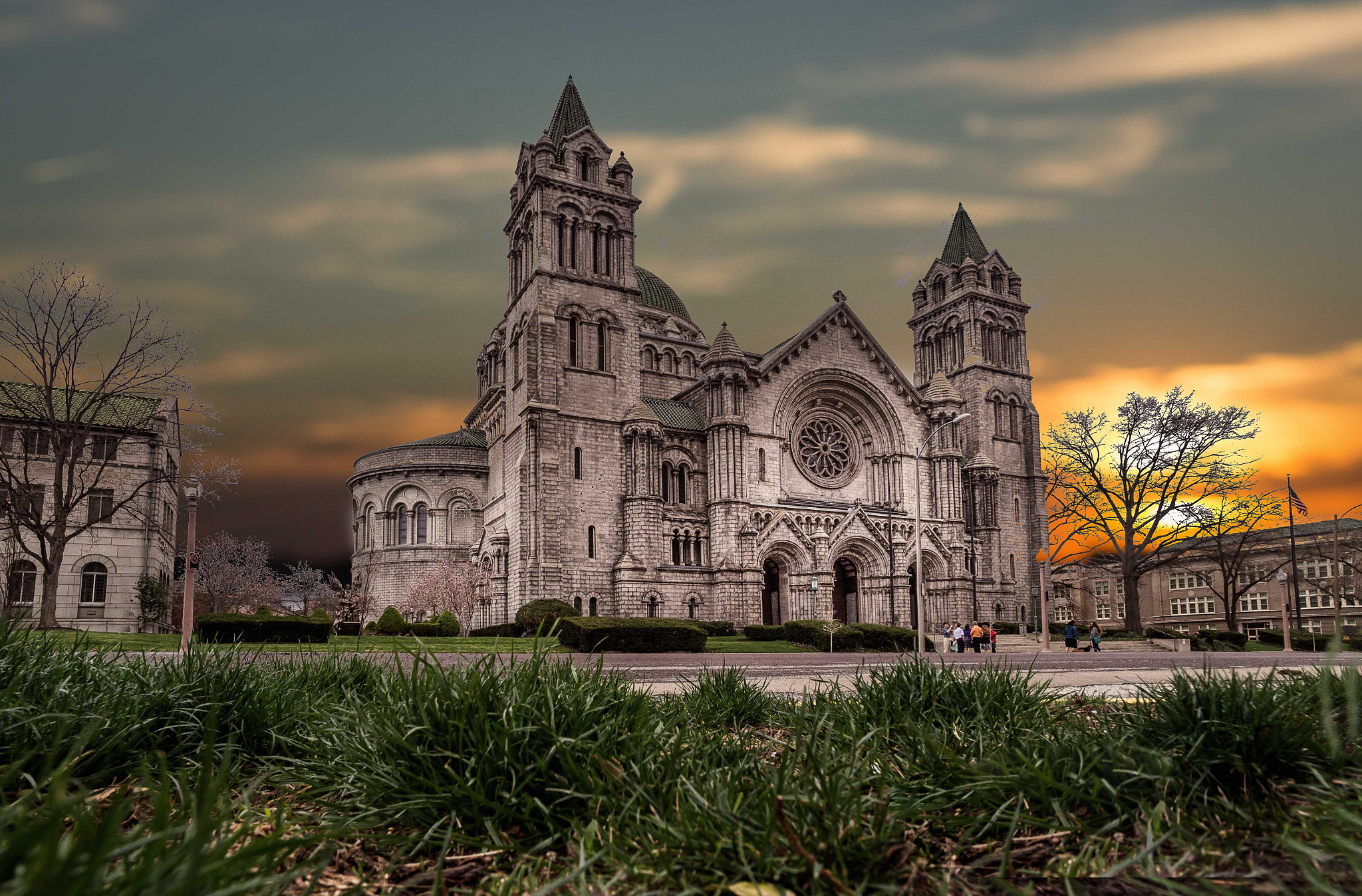 Sony Alpha NEX-3N sample photo. Cathedral basilica of saint louis, lindell bouleva photography