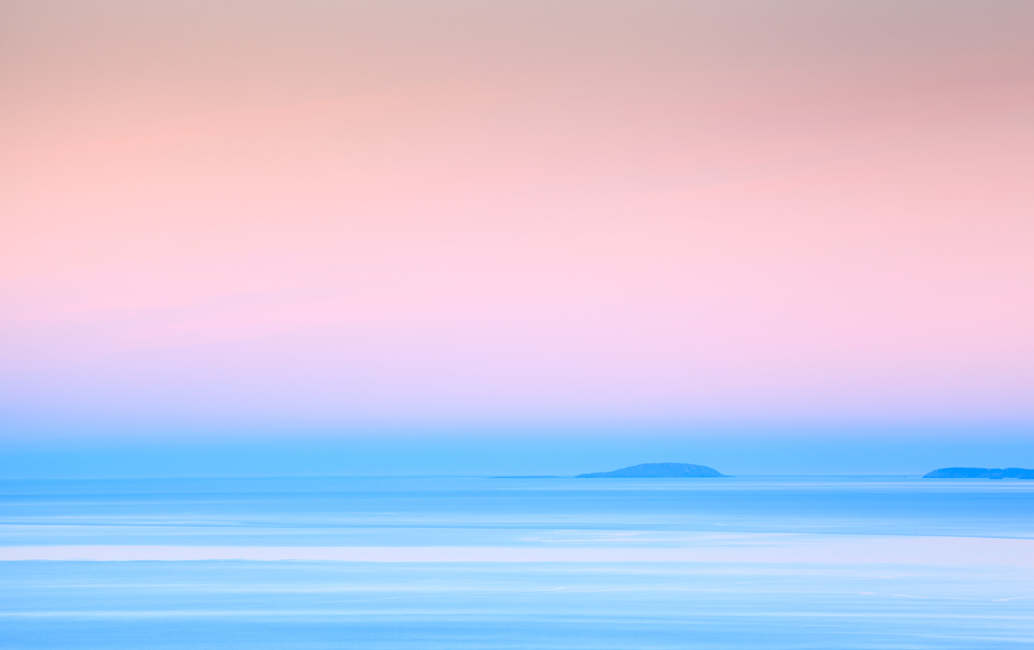 Canon EOS 5D Mark II sample photo. Sunrise over bardsey island in wales photography