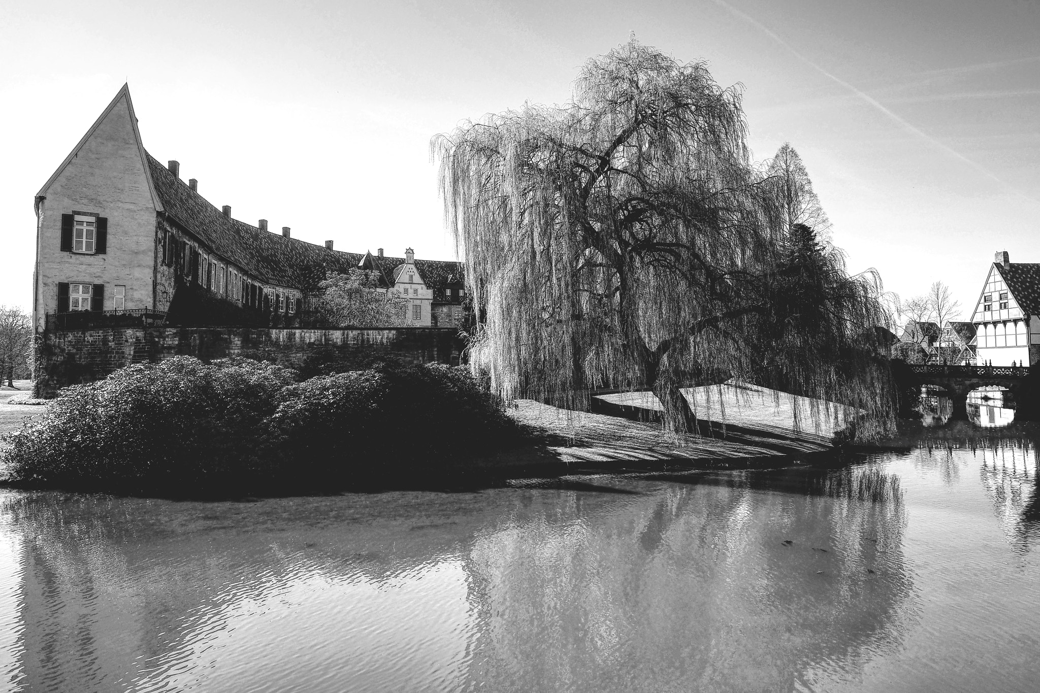 Olympus OM-D E-M5 II sample photo. Burgsteinfurt castle photography