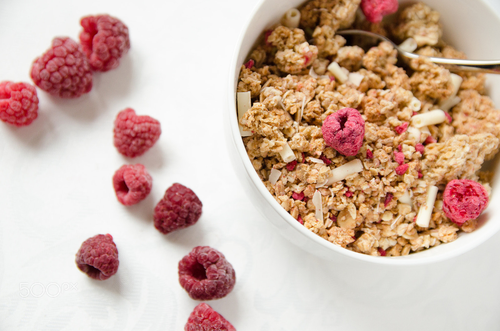 Sigma 17-50mm F2.8 EX DC OS HSM sample photo. Strawberry muesly breakfast photography