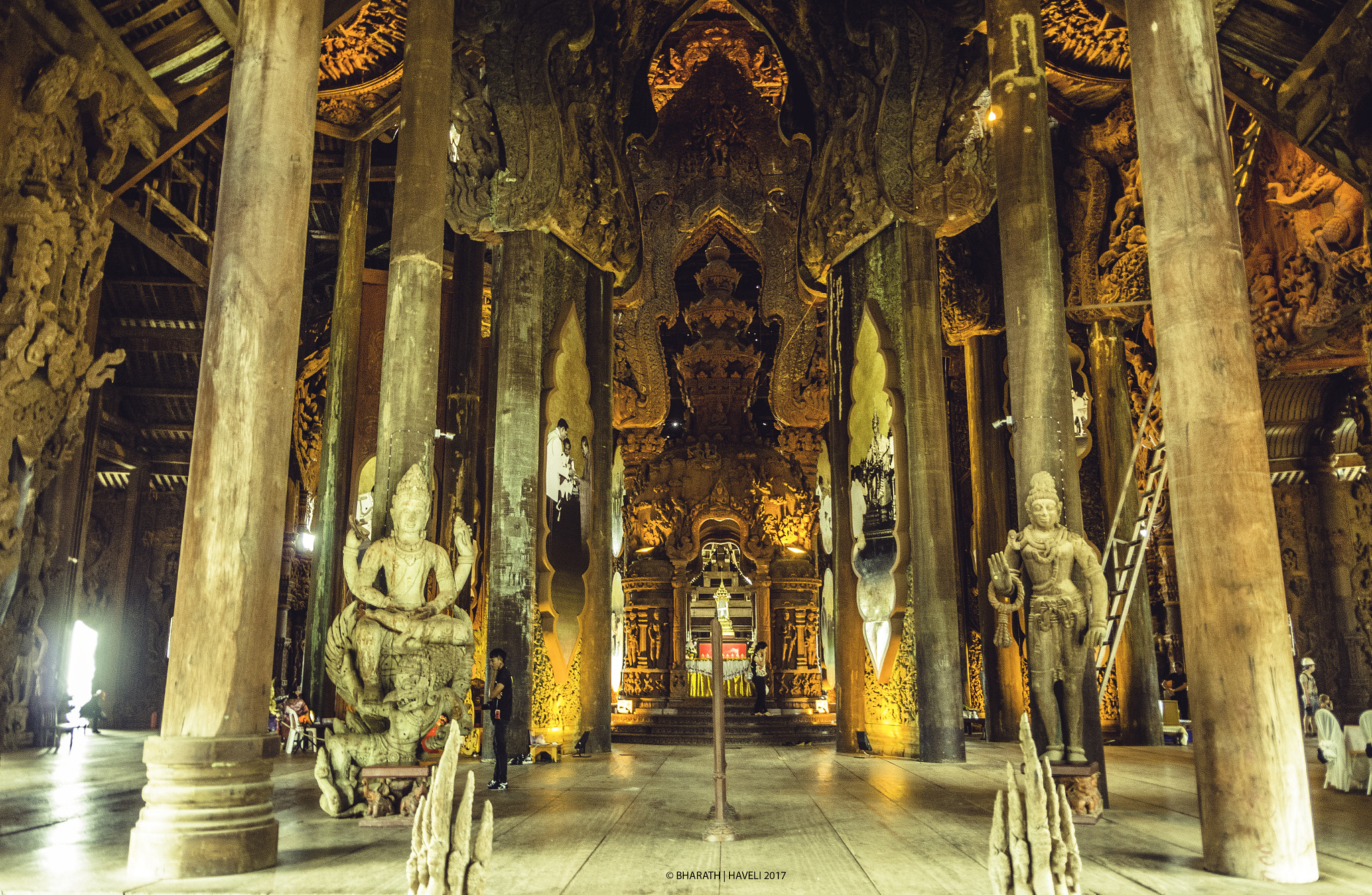 Pentax K-50 sample photo. Man made - sanctuary of truth photography