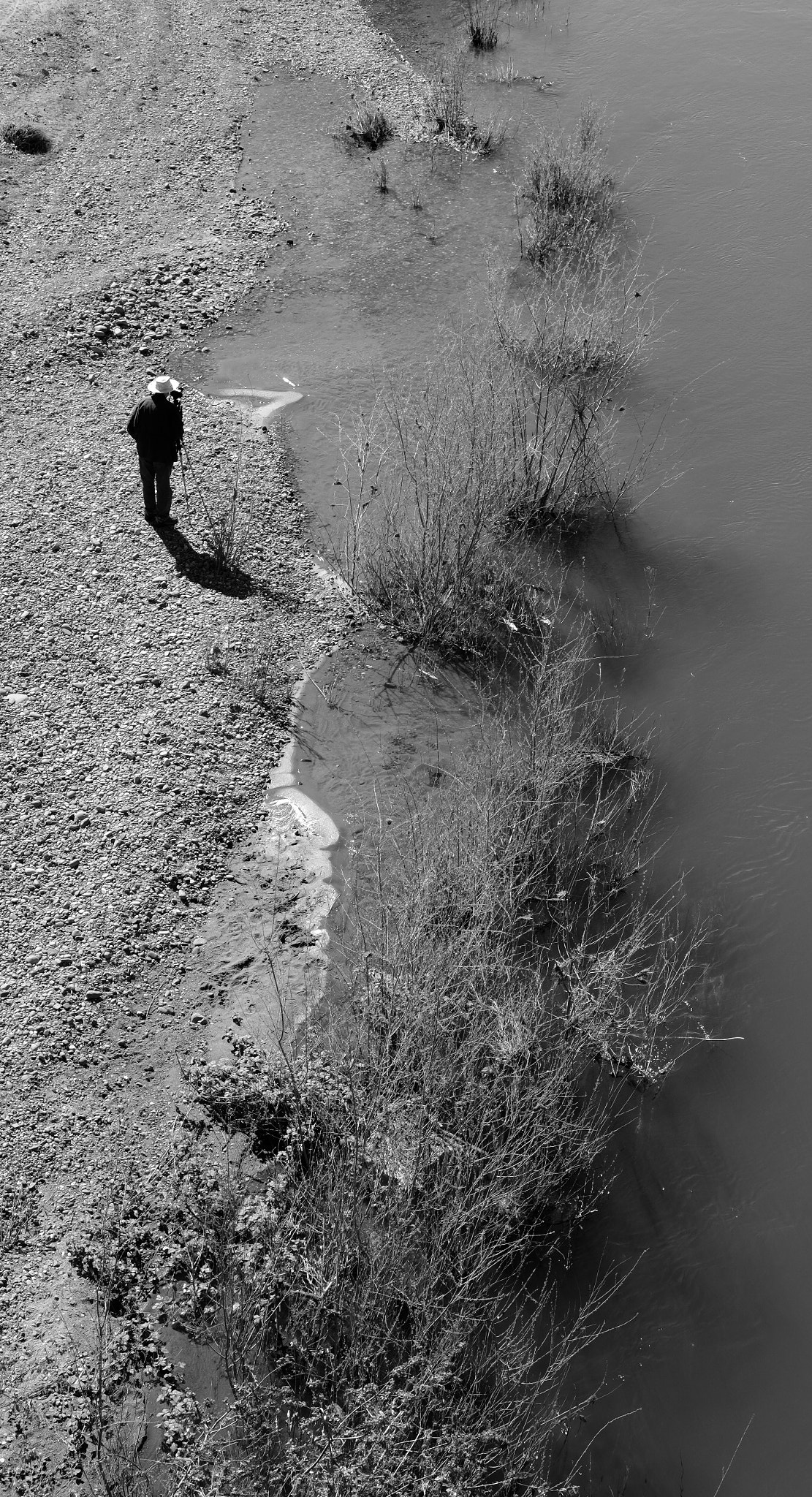 Fujifilm X-T1 sample photo. Walk along river photography