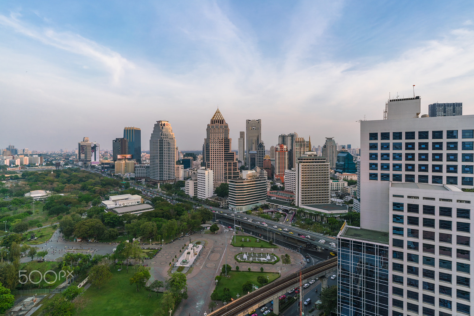 Sony a7R II sample photo. Lumphini park photography