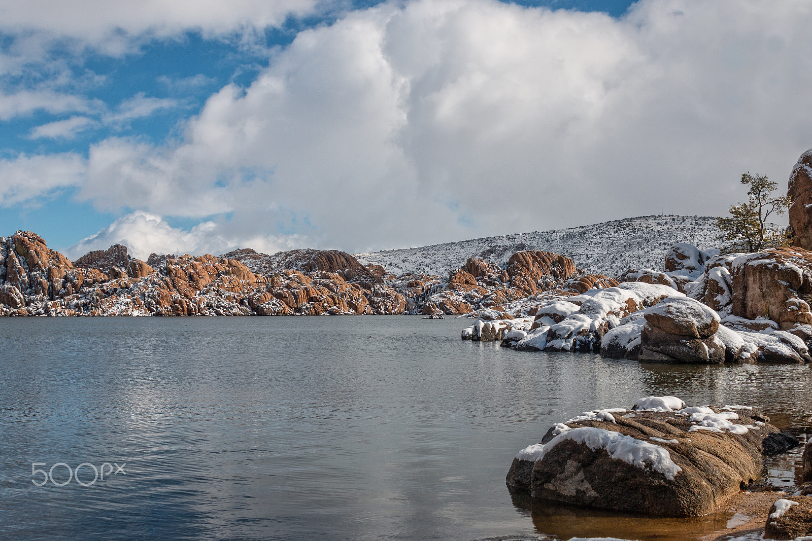 Canon EF-S 18-55mm F3.5-5.6 IS sample photo. Watson lake snow photography