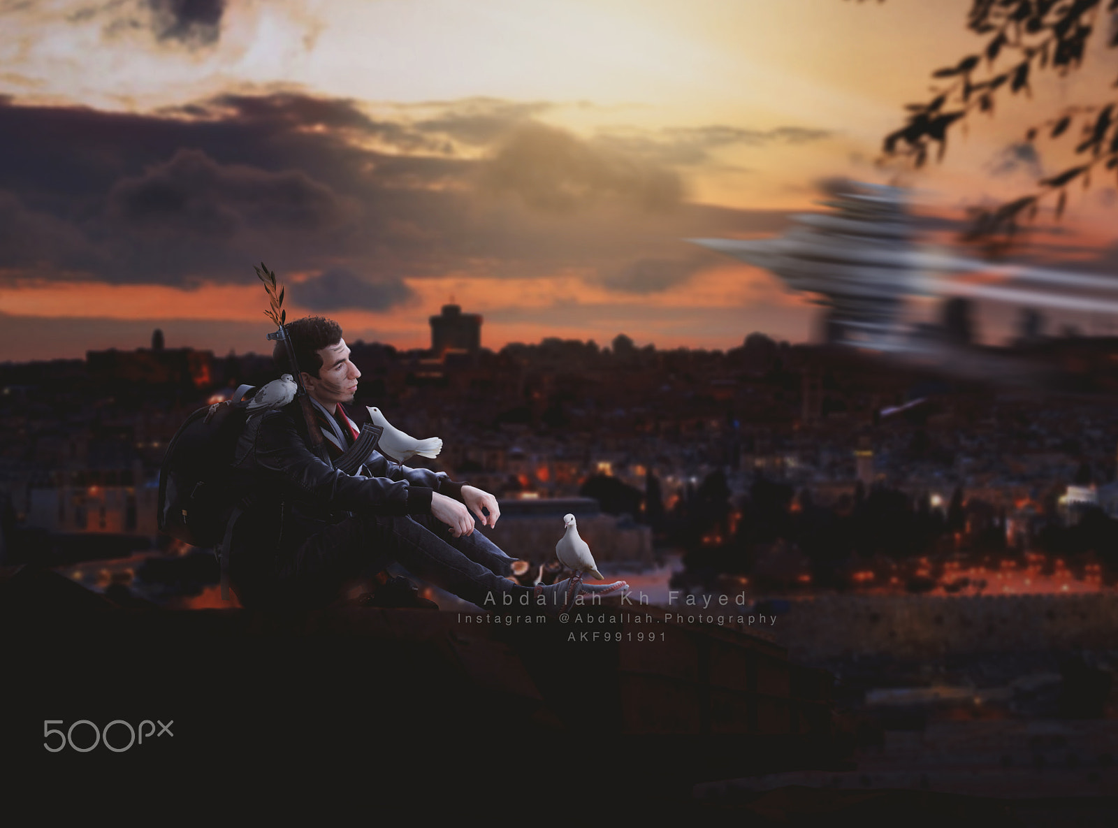 Canon EF 70-300mm F4-5.6 IS USM sample photo. Salam! photography