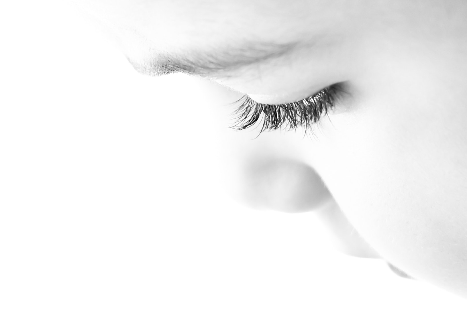 Nikon D5500 + Nikon AF-S Nikkor 50mm F1.8G sample photo. Eyelashes photography
