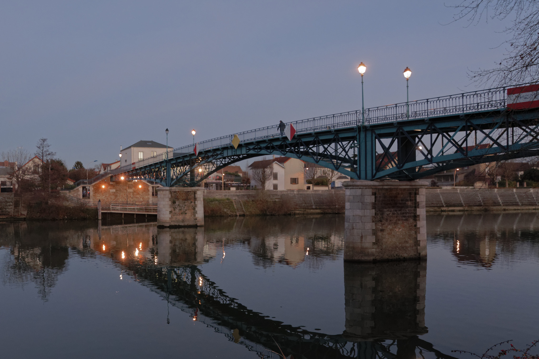 Nikon D7100 sample photo. Passerelle de bry sur marne photography