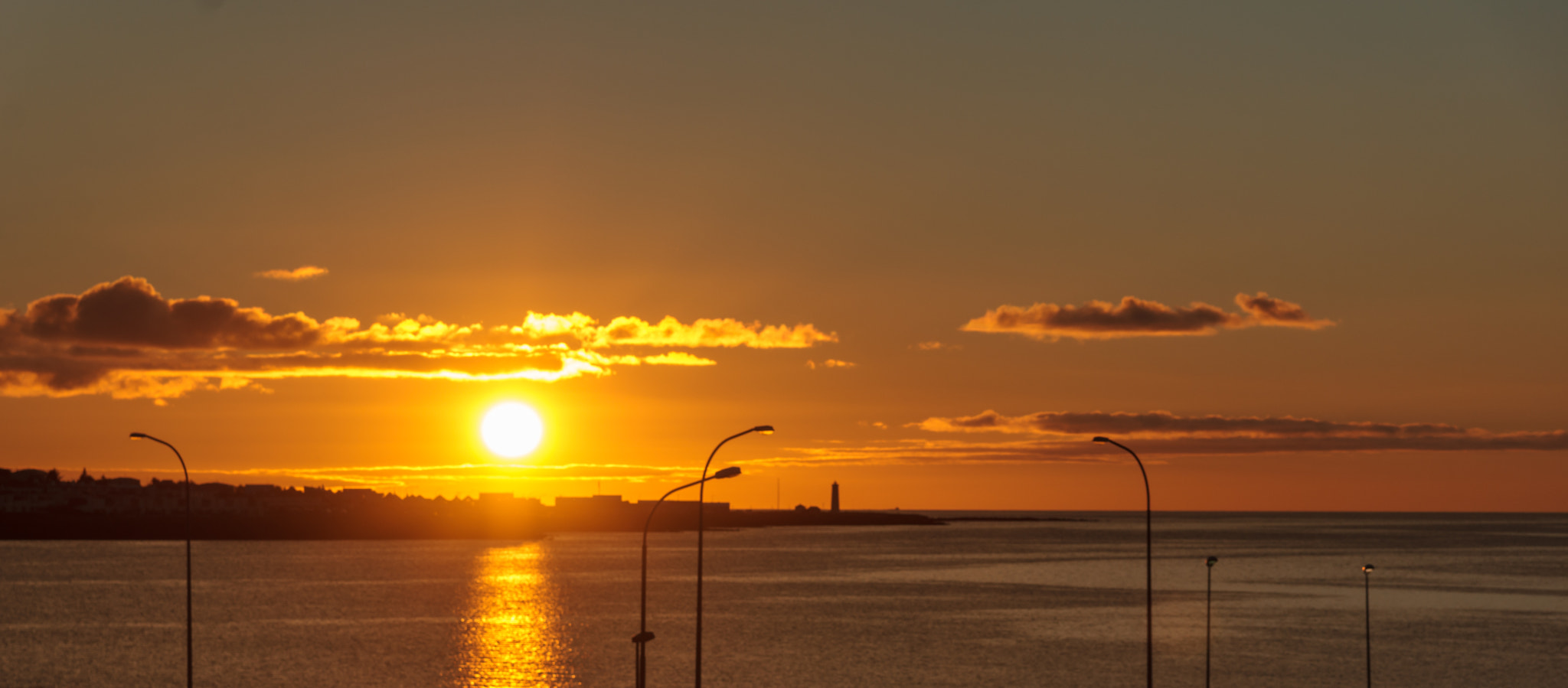 Sony SLT-A77 sample photo. Reykjavik sunset photography