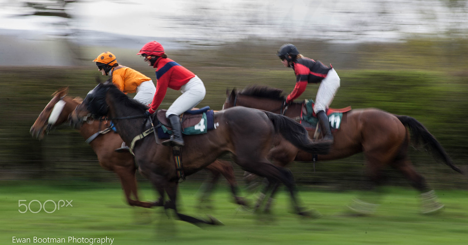 Canon EOS-1D Mark II sample photo. Berwickshire point to point photography