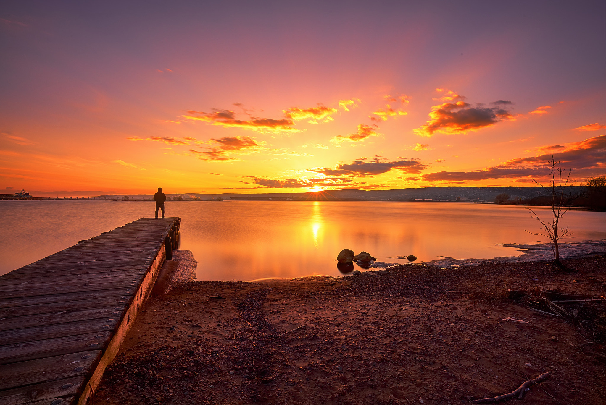 Sony a7R II + Canon EF 16-35mm F4L IS USM sample photo. The golden sunst photography