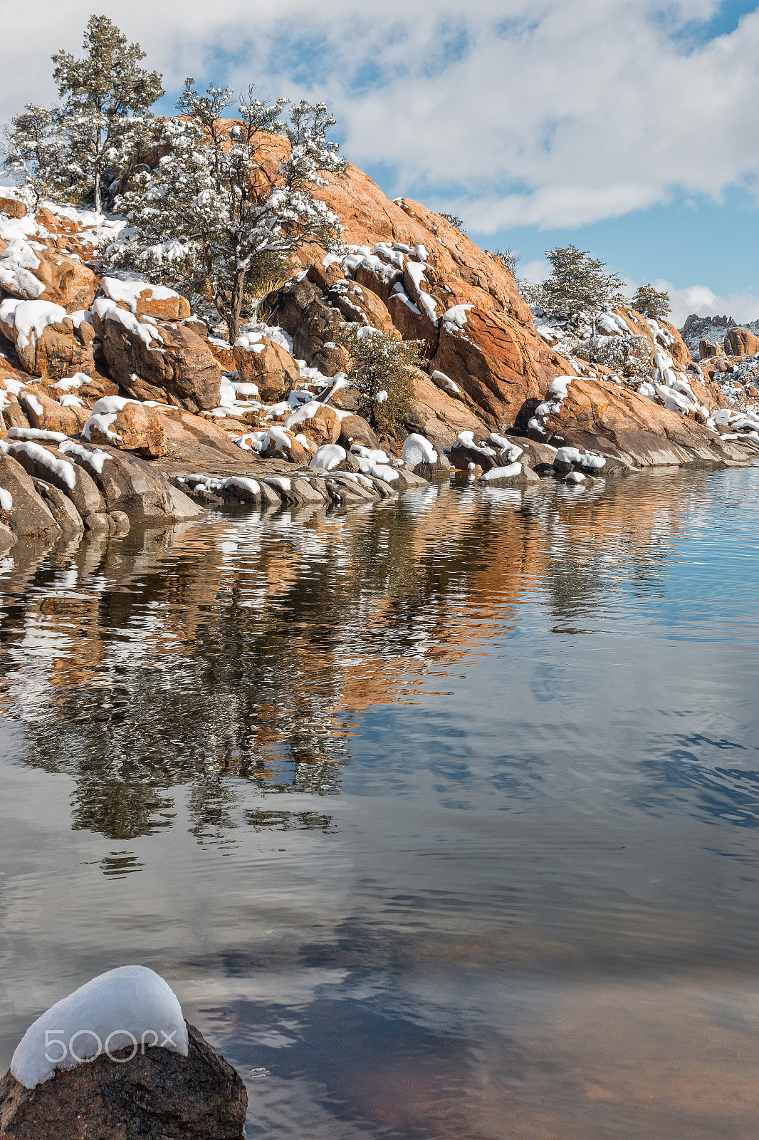 Canon EF-S 18-55mm F3.5-5.6 IS sample photo. Watson lake in winter photography