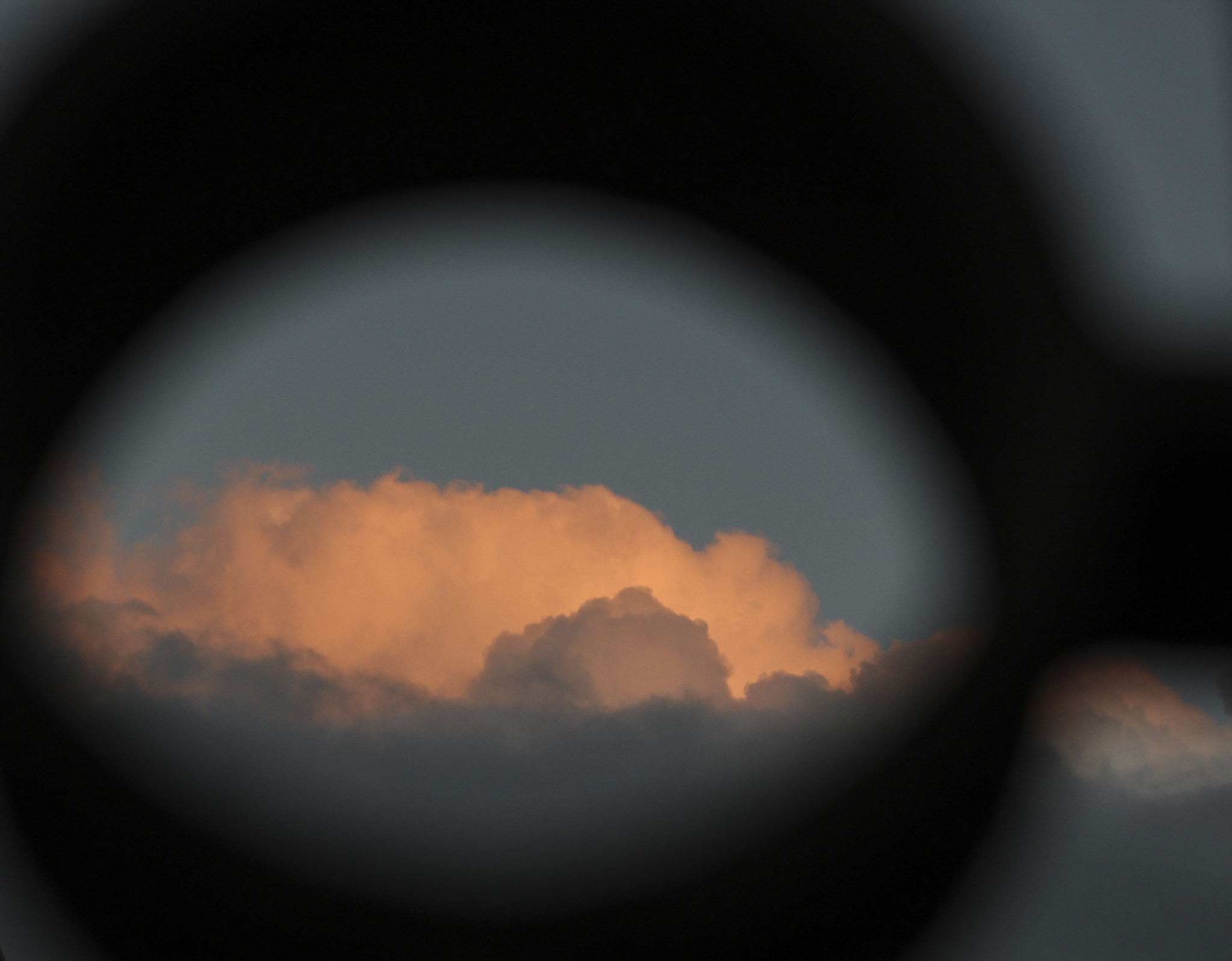 Canon EF 75-300mm f/4-5.6 USM sample photo. Sunset cloud photography