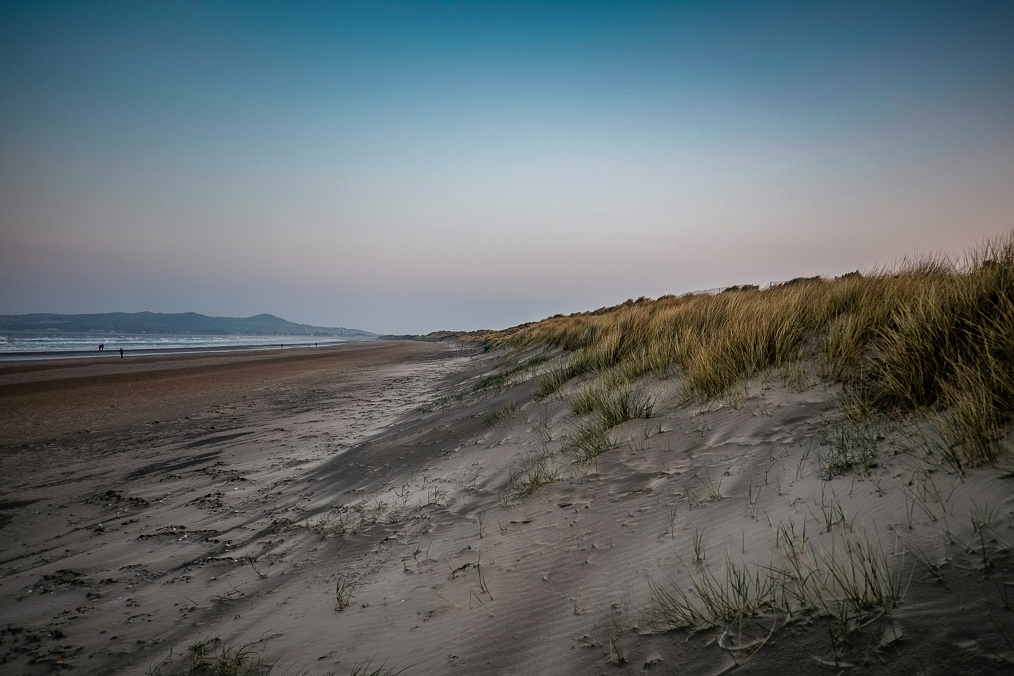 Fujifilm X-Pro1 + Fujifilm XF 18mm F2 R sample photo. Portmarnock beach sunset photography