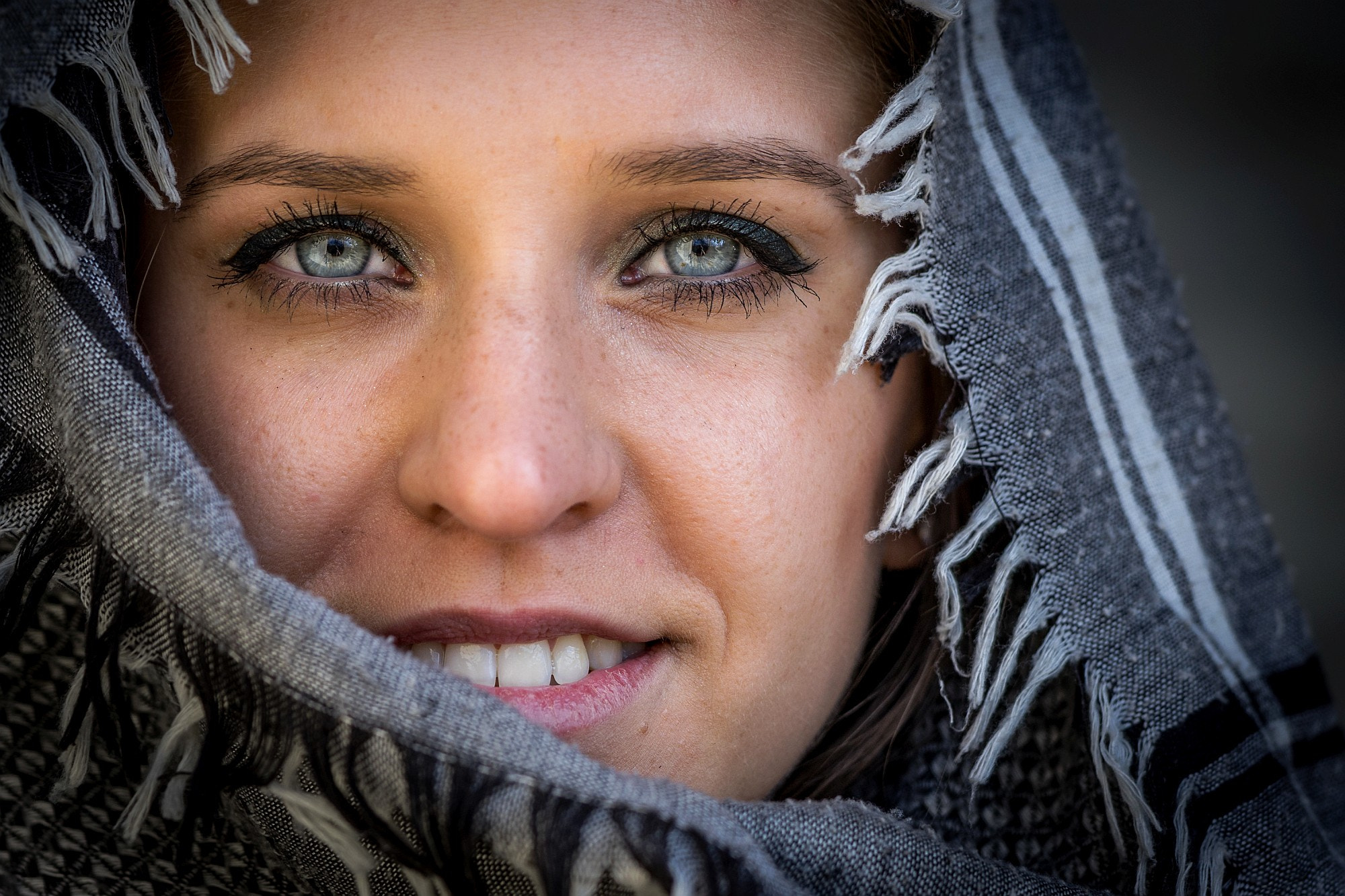 Sony a7 + Sony FE 90mm F2.8 Macro G OSS sample photo. Angie´s eyes  in color photography