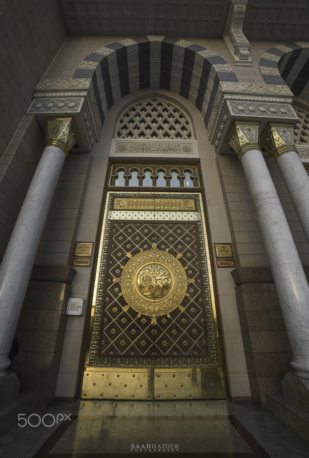 Samyang 14mm F2.8 ED AS IF UMC sample photo. Gate king abdul aziz photography