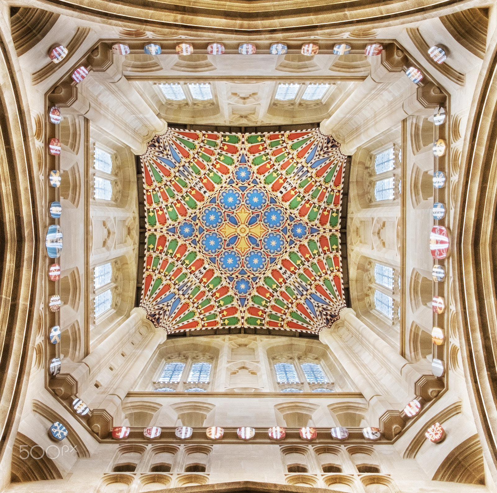 Fujifilm XC 16-50mm F3.5-5.6 OIS II sample photo. St edmundsbury cathedral tower close up photography