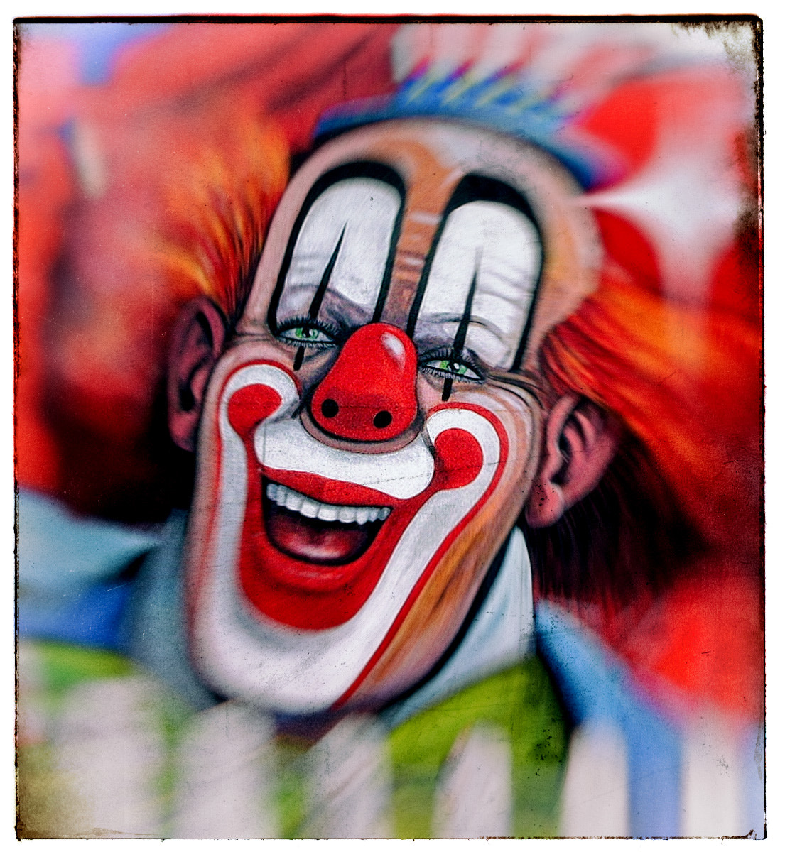 Pentax OPTIO S50 sample photo. The clown photography