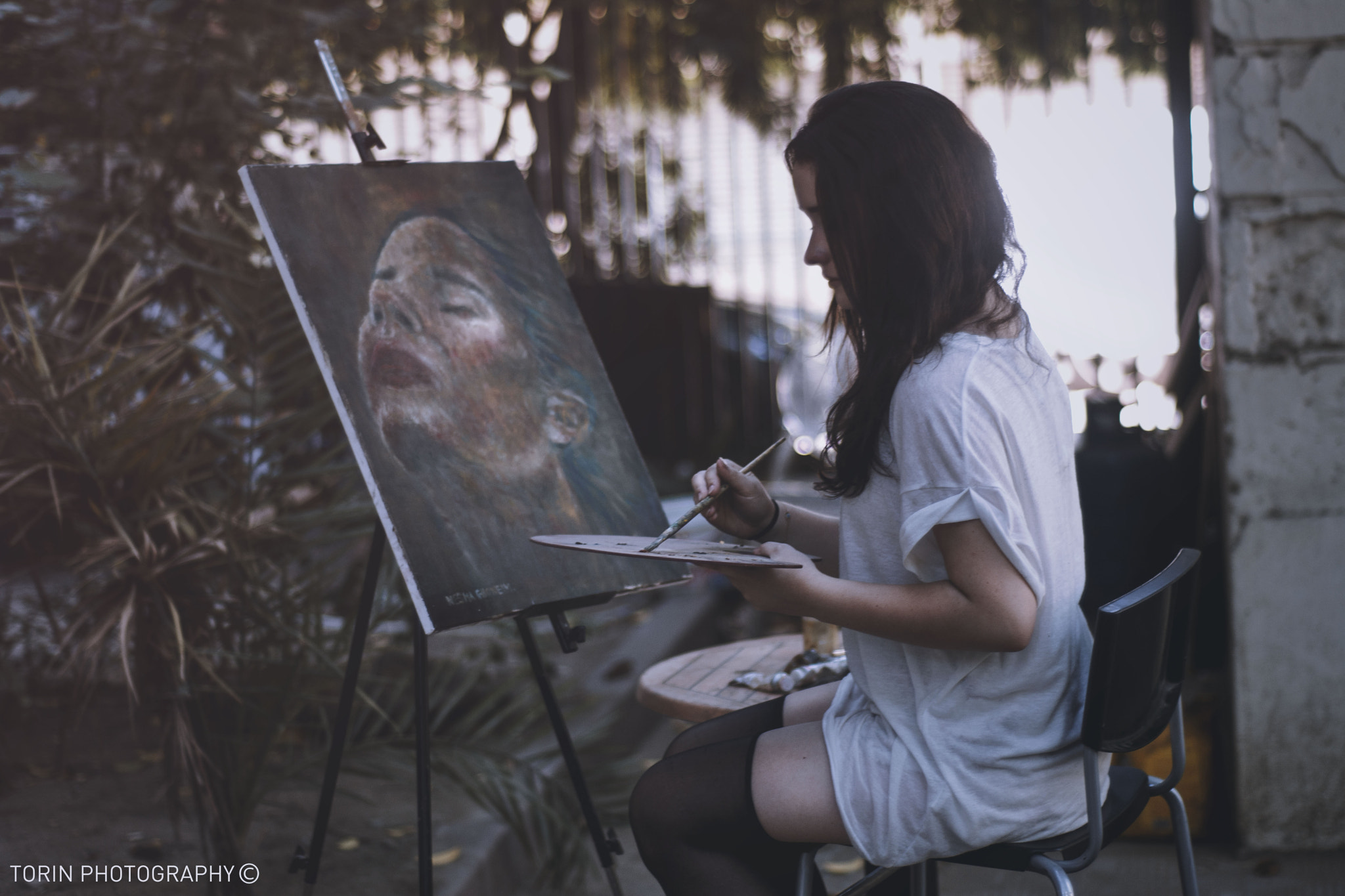 Nikon D7100 + Nikon AF Nikkor 50mm F1.8D sample photo. The artist 3 photography