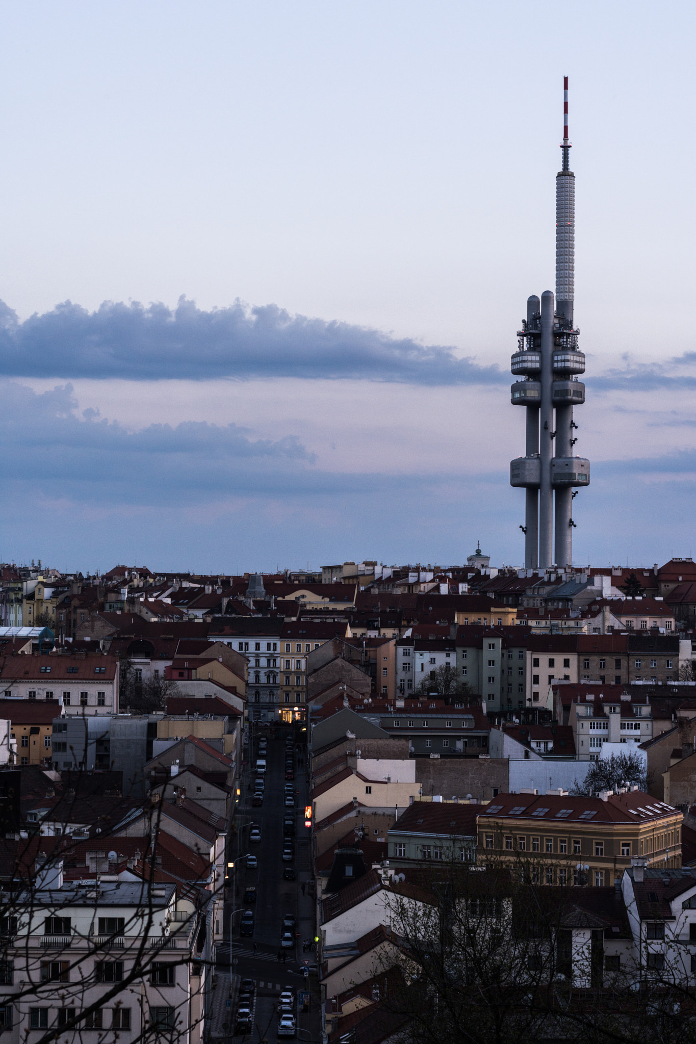 Nikon AF Nikkor 50mm F1.8D sample photo. View from the vitkov hill photography