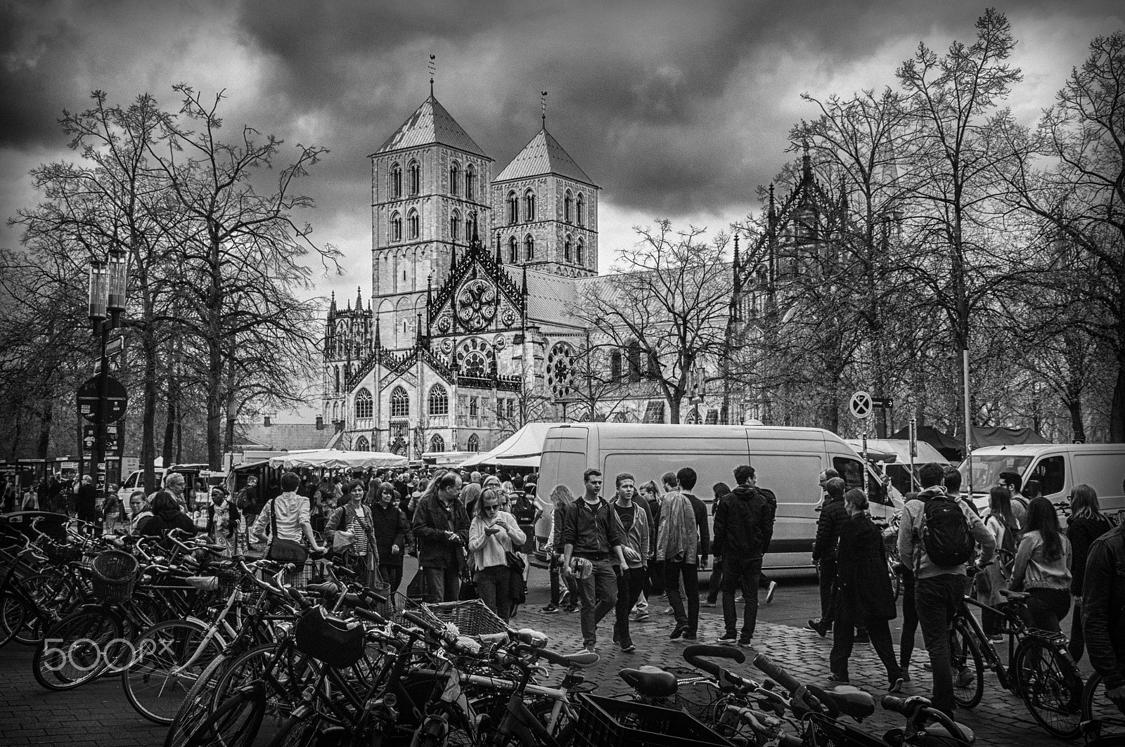 Nikon D5000 sample photo. Münster - dom photography