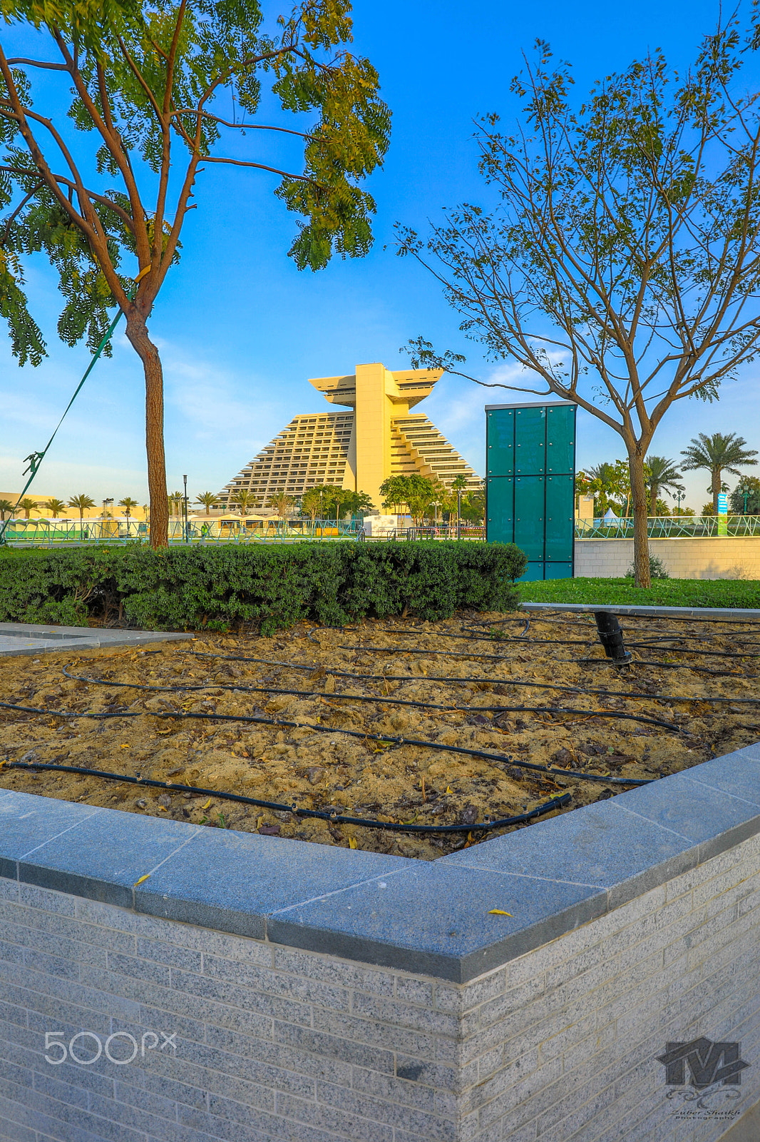 Canon EF 16-35mm F4L IS USM sample photo. Sheraton hotel-doha photography