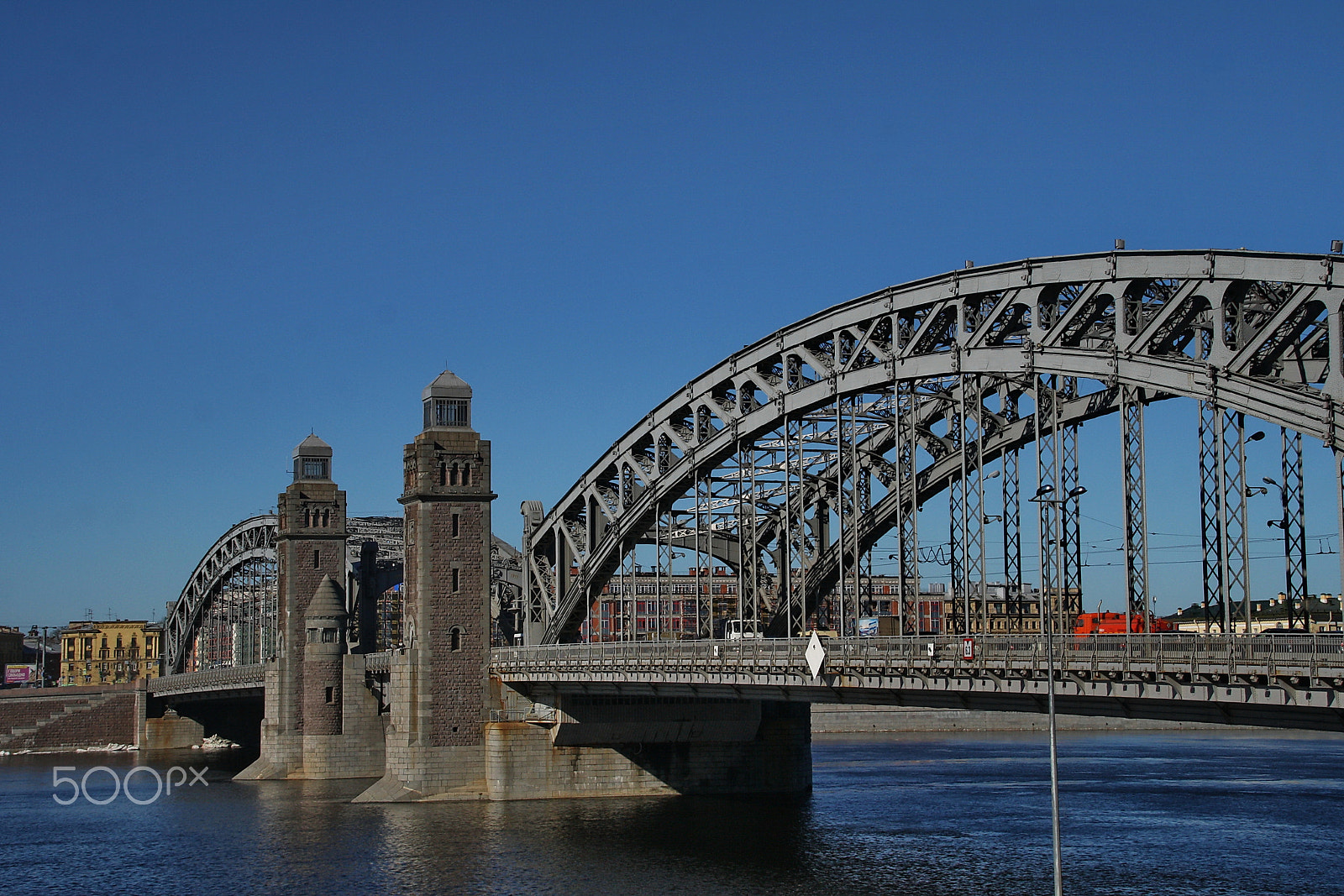 Canon EOS 1000D (EOS Digital Rebel XS / EOS Kiss F) + Sigma 18-200mm f/3.5-6.3 DC OS HSM [II] sample photo. Peter the great bridge photography