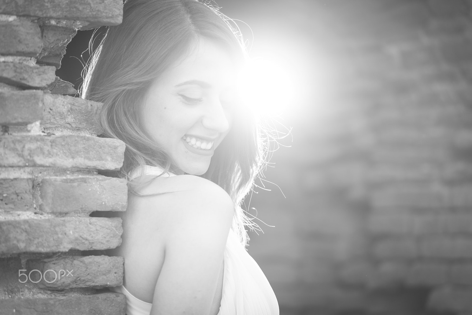Nikon AF-S Nikkor 70-200mm F2.8G ED VR II sample photo. Love when you smile photography